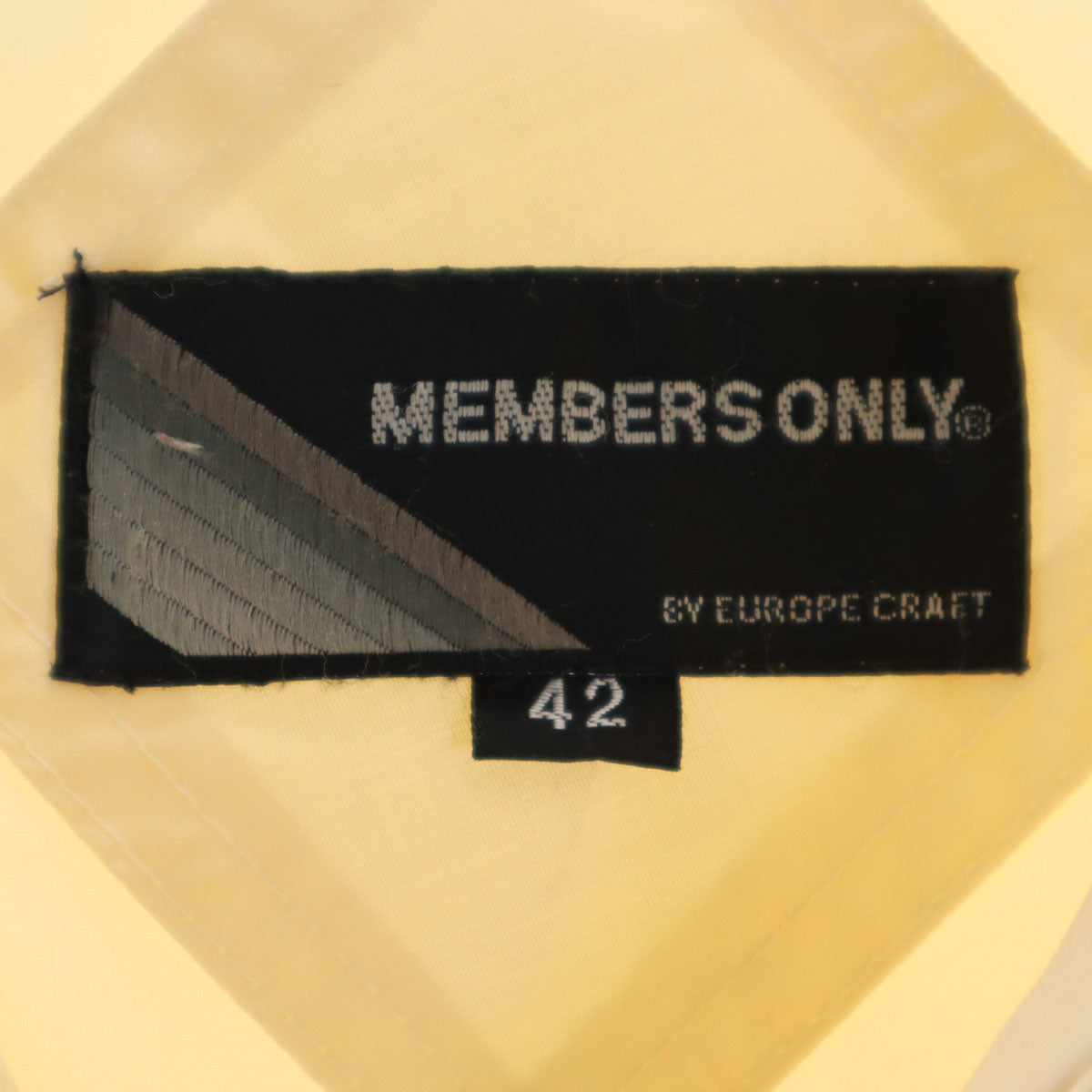 MEMBERS ONLY メンバーズオンリー 90s オールド アイコニック レーサー ジャケット 42 クリーム メンズ