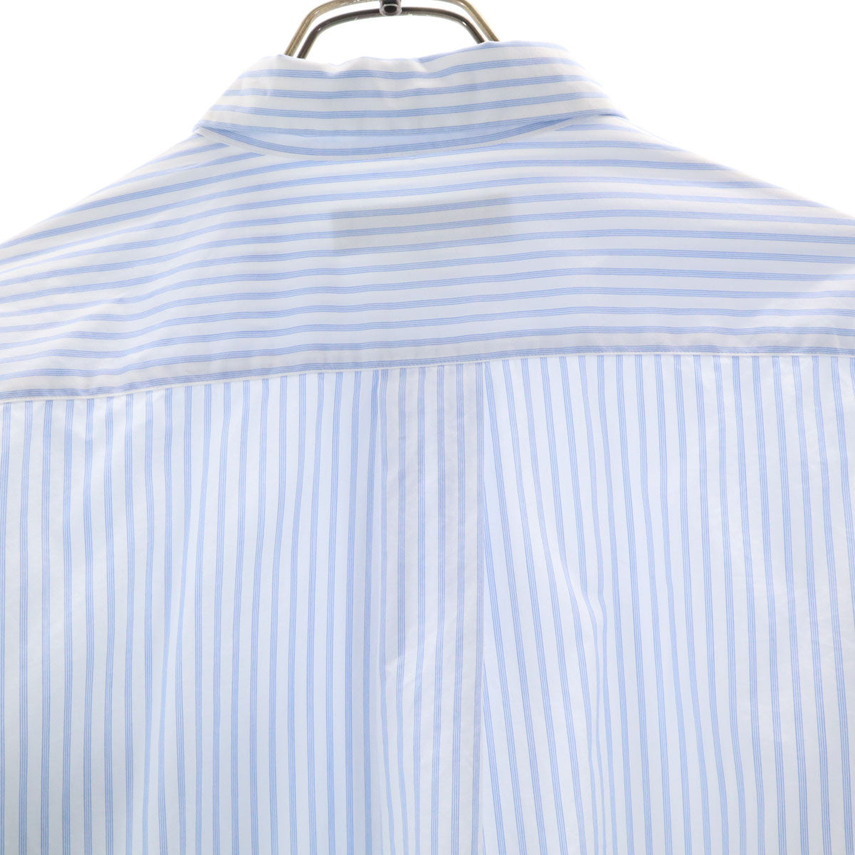 COMME des GARCONS HOMME DEUX コムデギャルソンオムドゥ 2015年 日本製 ストライプ柄 長袖 コットンシャツ M ホワイト メンズ