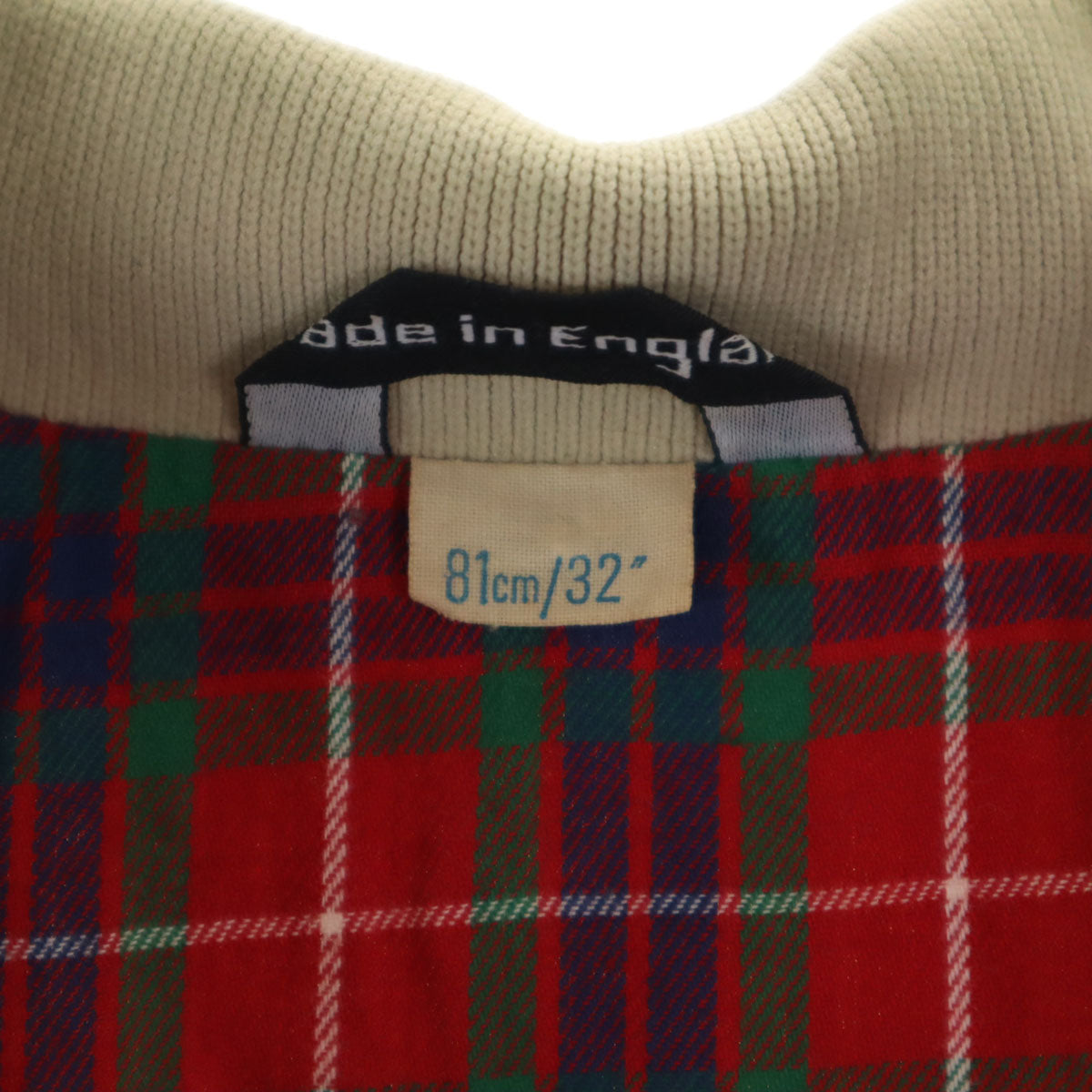 BARACUTA バラクータ 80s イングランド製 ヴィンテージ ジップジャケット 32 ベージュ系 ブルゾン メンズ