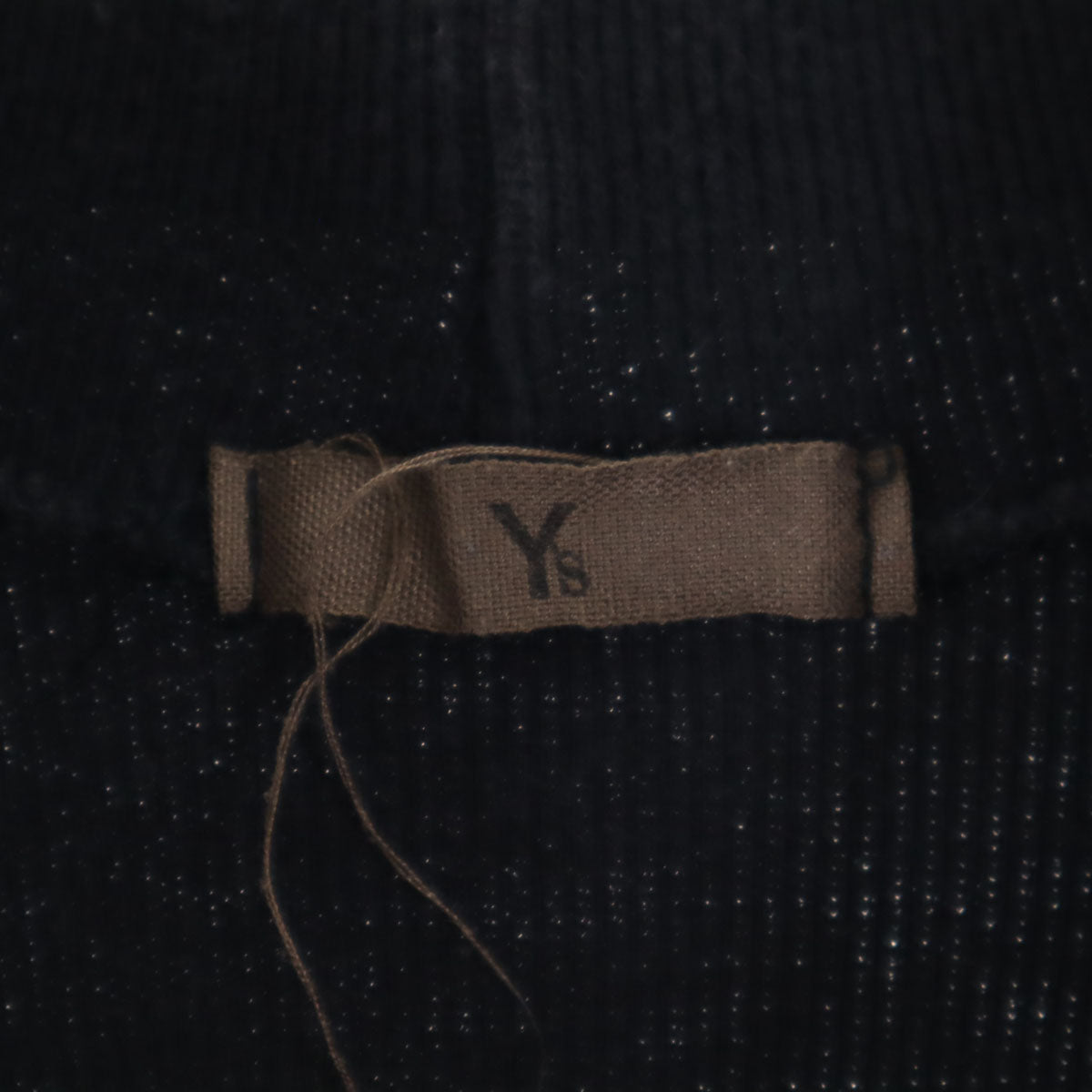 Y's ワイズ ヨウジヤマモト 80s 90s オールド 長袖 タートルネック カットソー ブラック メンズ