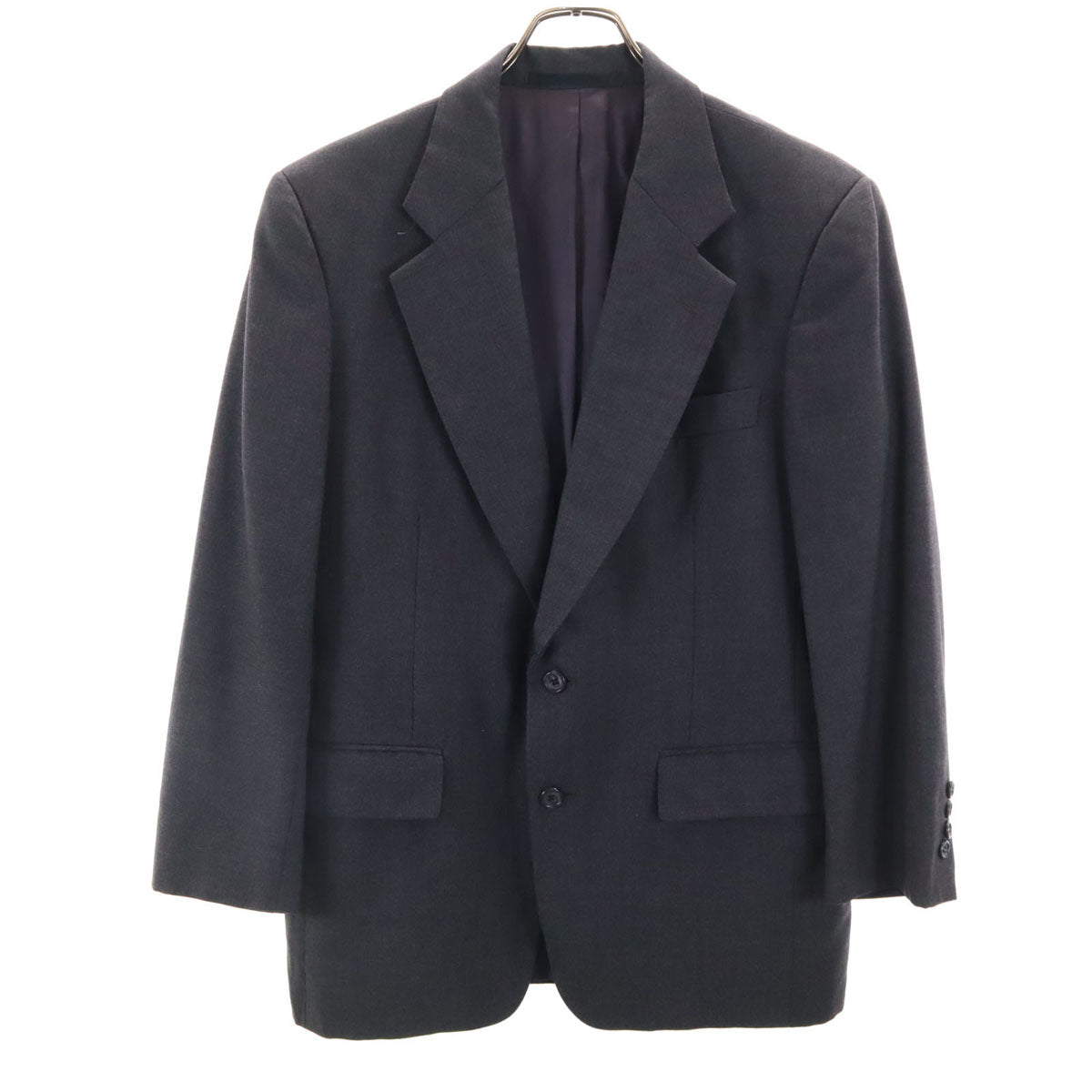 Burberrys バーバリーズ 80s 90s USA製 ウール オールド テーラードジャケット グレー系 メンズ