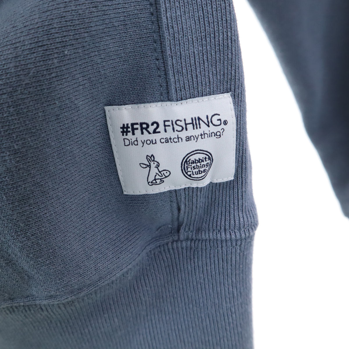 FR2 エフアールツー 長袖 パーカー XL ブルー系 裏起毛 メンズ