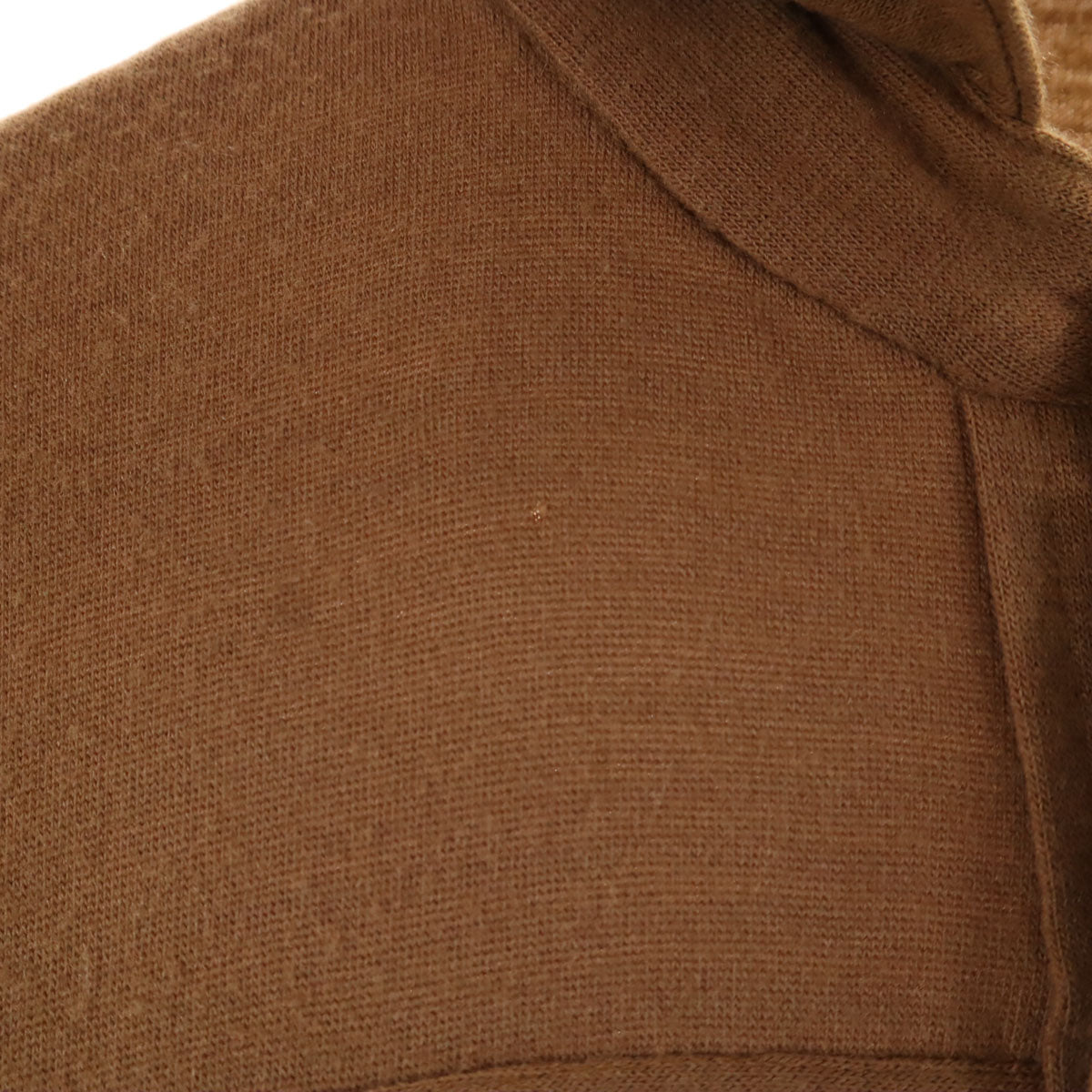 YVES SAINT LAURENT イヴサンローラン 90s オールド 長袖 ウールブレンド シャツ M キャメル メンズ