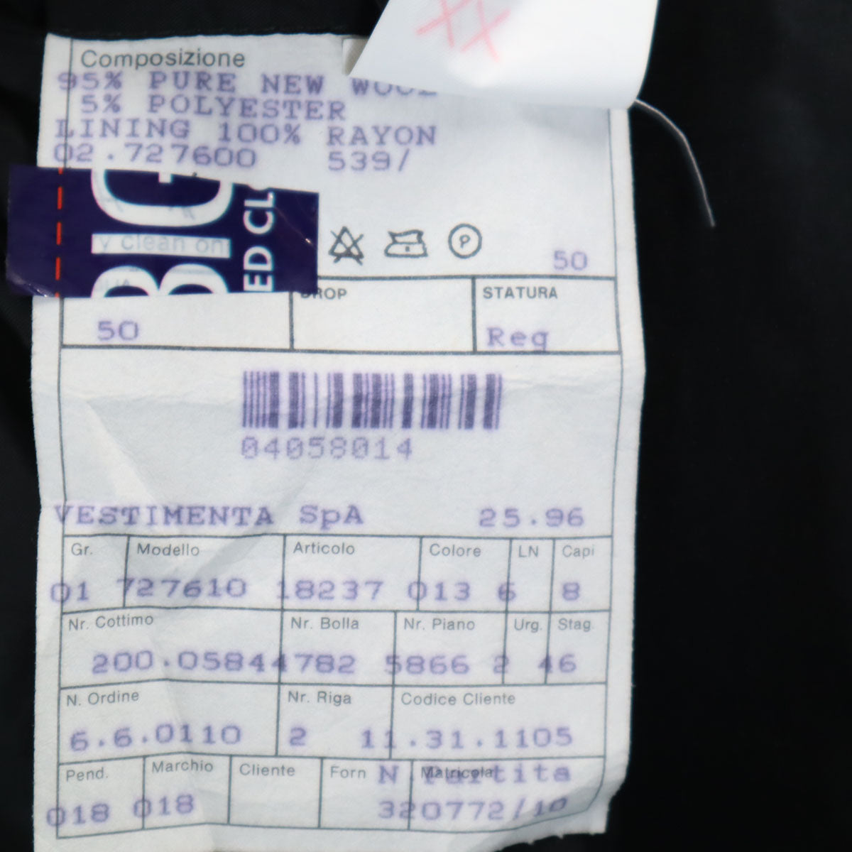 GIORGIO ARMANI ジョルジオアルマーニ 90s イタリア製 オールド スーツ 上下 セットアップ 50 チャコール系 メンズ