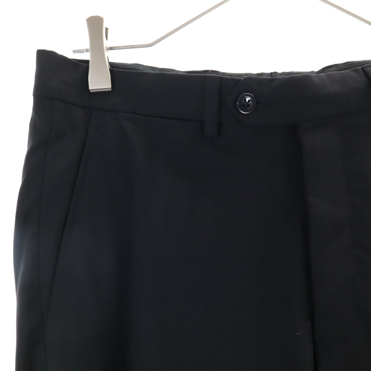 ARMANI COLLEZIONI アルマーニ コレツィオーニ イタリア製 スーツ 上下 セットアップ 46 ブラック メンズ