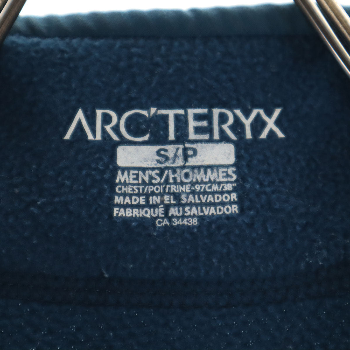 ARC'TERYX アークテリクス ジップジャケット S ブルー系 アウトドア メンズ