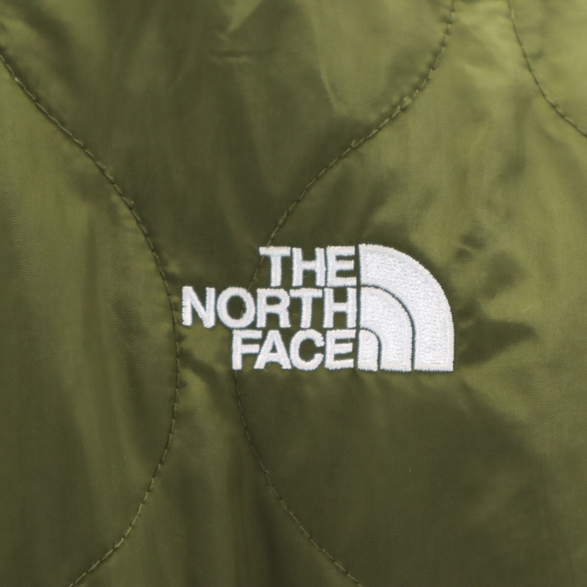 THE NORTH FACE ザノースフェイス キルティングジャケット M カーキ 中綿 ライナー アウトドア 42111 メンズ