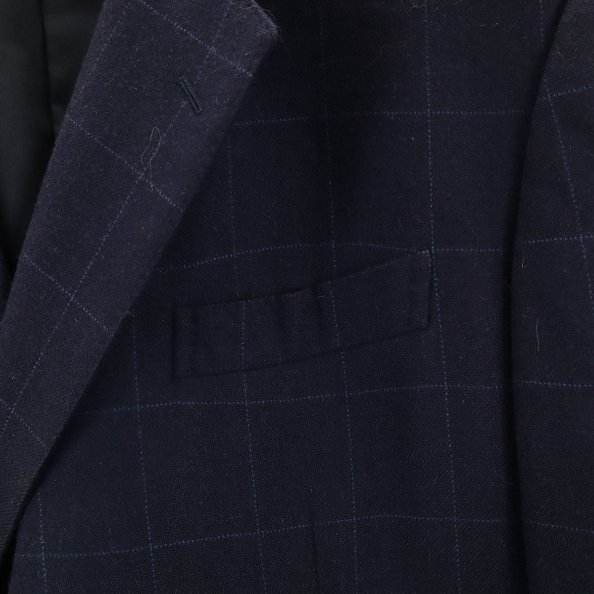 LANVIN CLASSIQUE ランバン クラシック 90s シルクブレンド カシミヤブレンド オールド テーラードジャケット ST50-56 ネイビー メンズ