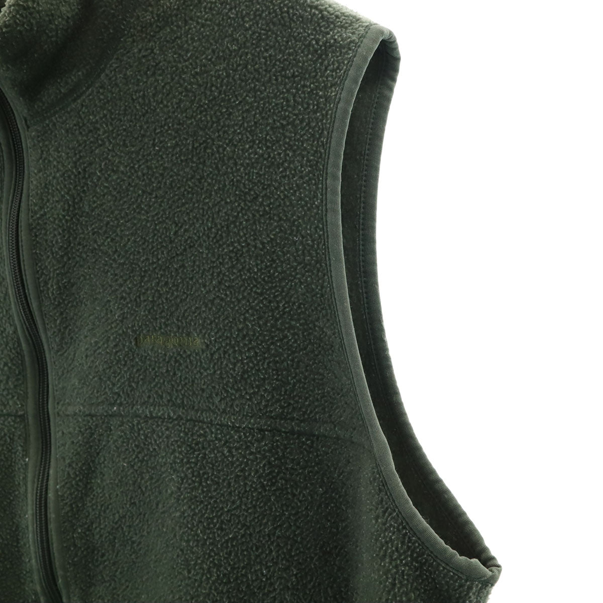 patagonia パタゴニア 00s オールド フリース ベスト L カーキ アウトドア 25182 メンズ