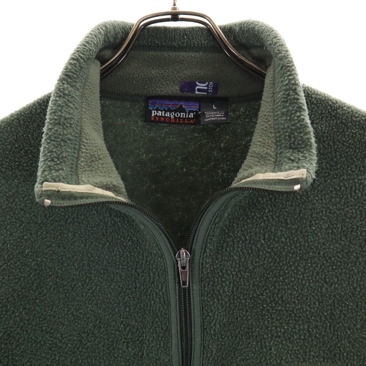 patagonia パタゴニア 00s オールド フリース ベスト L カーキ アウトドア 25182 メンズ