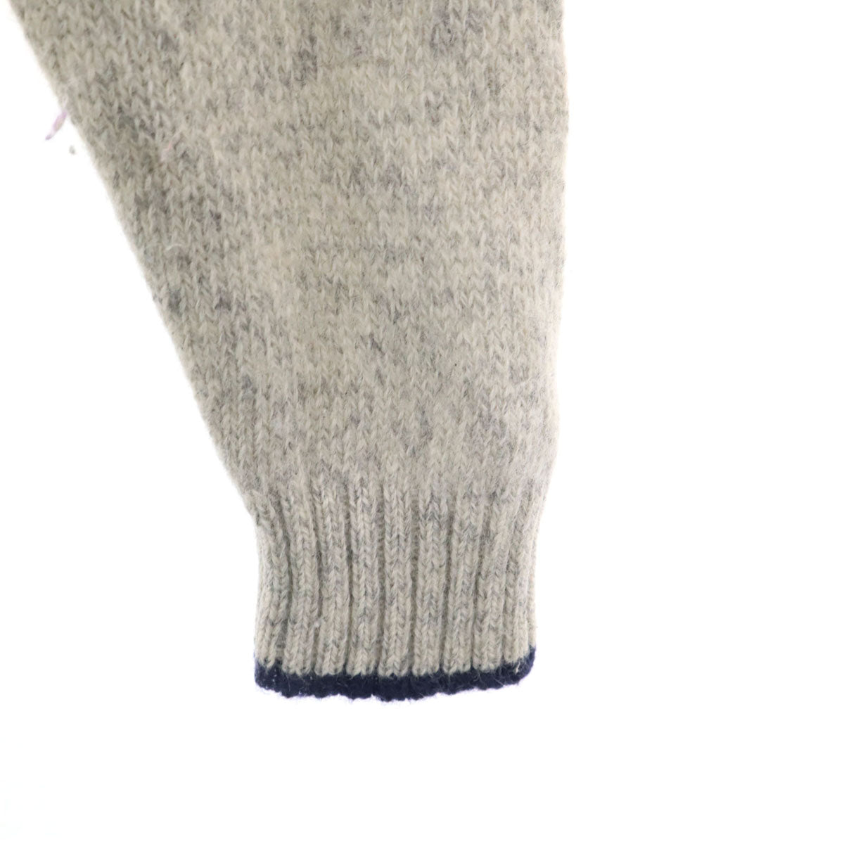 WOOLRICH ウールリッチ 80s 90s ウールブレンド オールド 長袖 ニット セーター L グレー系 メンズ