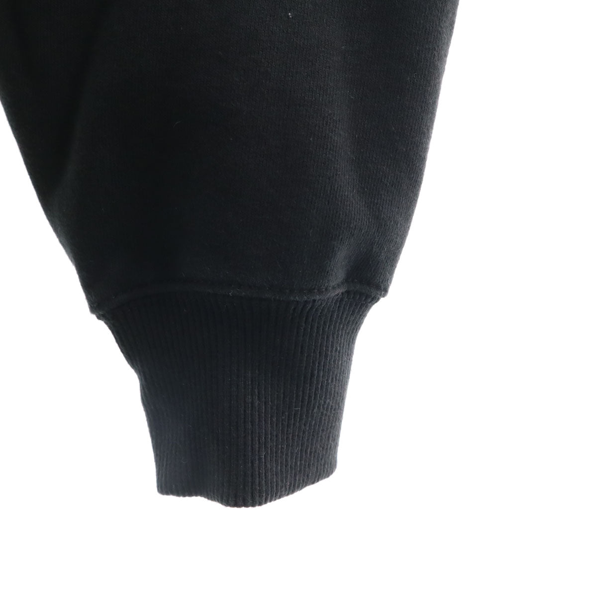 Carhartt カーハート 100617 バック企業モノ刺繍 長袖 ハーフジップ スウェットパーカー XL ブラック 裏起毛 メンズ