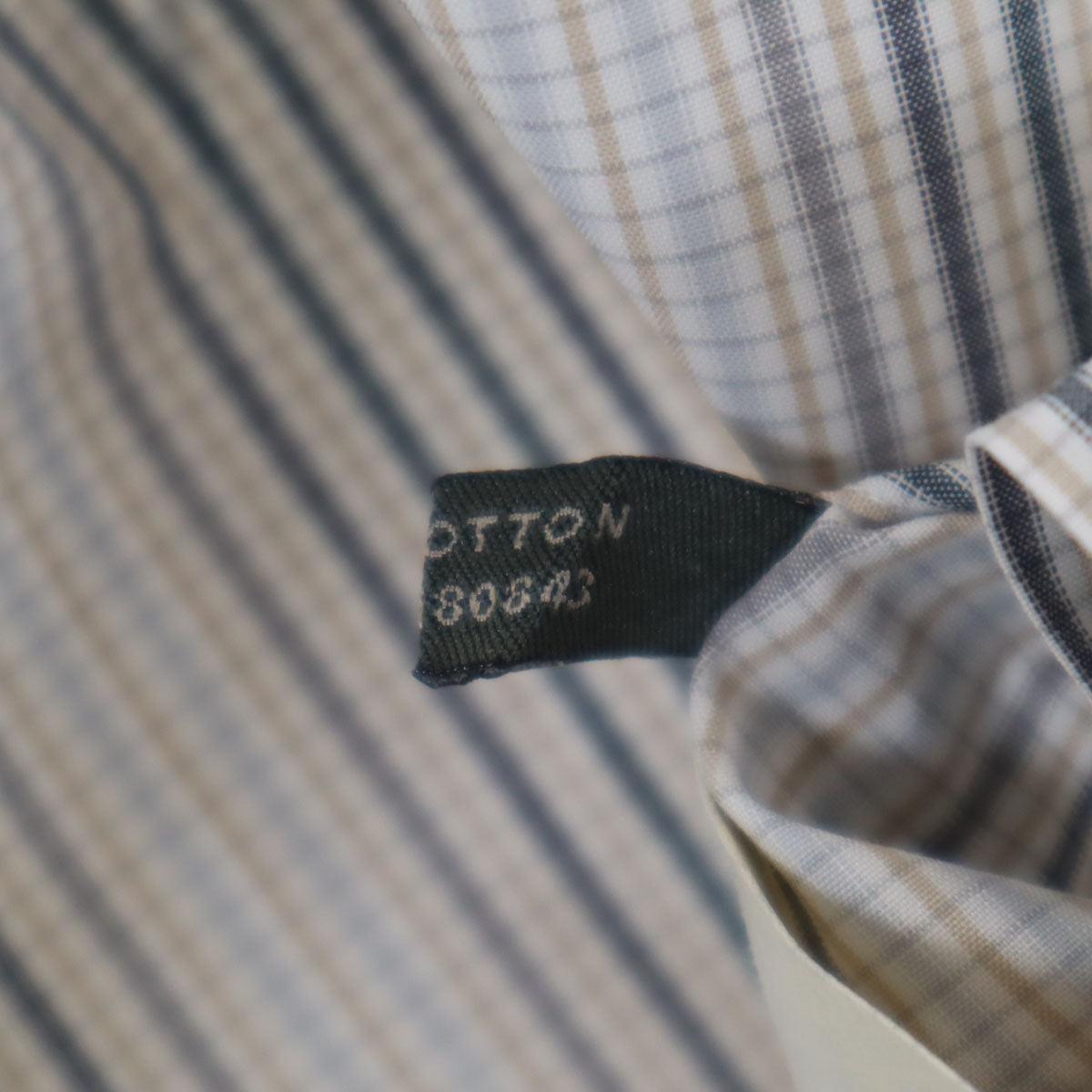 Salvatore Ferragamo サルヴァトーレフェラガモ イタリア製 チェック柄 長袖 ボタンダウンシャツ S ホワイト メンズ