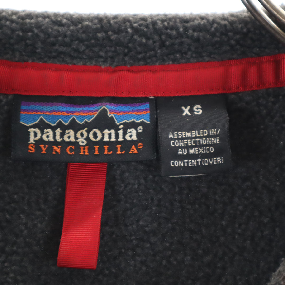 patagonia パタゴニア 00s オールド シンチラ スナップT フリースジャケット XS チャコールグレー 25450 アウトドア プルオーバー メンズ