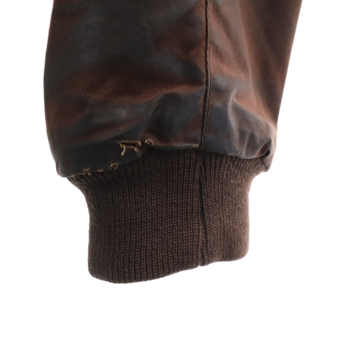 Barbour バブアー イングランド製 ワックスフライヤー ジャケット M ブラウン 中綿 A955 WAX FLYER JACKET メンズ