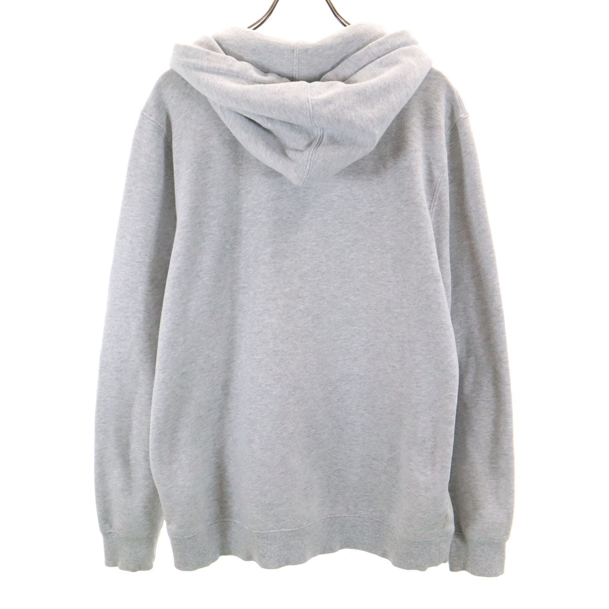 STUSSY ステューシー 長袖 スウェットパーカー M グレー 裏起毛 メンズ