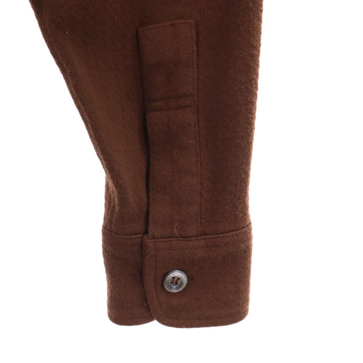 PAUL SMITH COLLECTION ポールスミスコレクション 日本製 長袖 ストレッチ シャツ M ブラウン メンズ