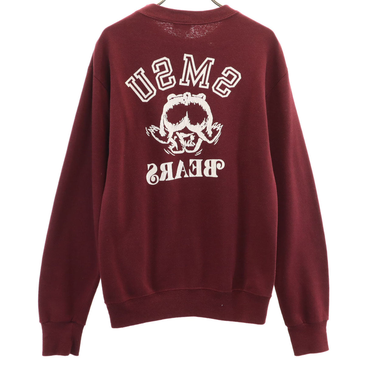 JANSPORTS ジャンスポーツ 90s USA製 オールド 長袖 スウェット トレーナー S パープル 裏起毛 メンズ