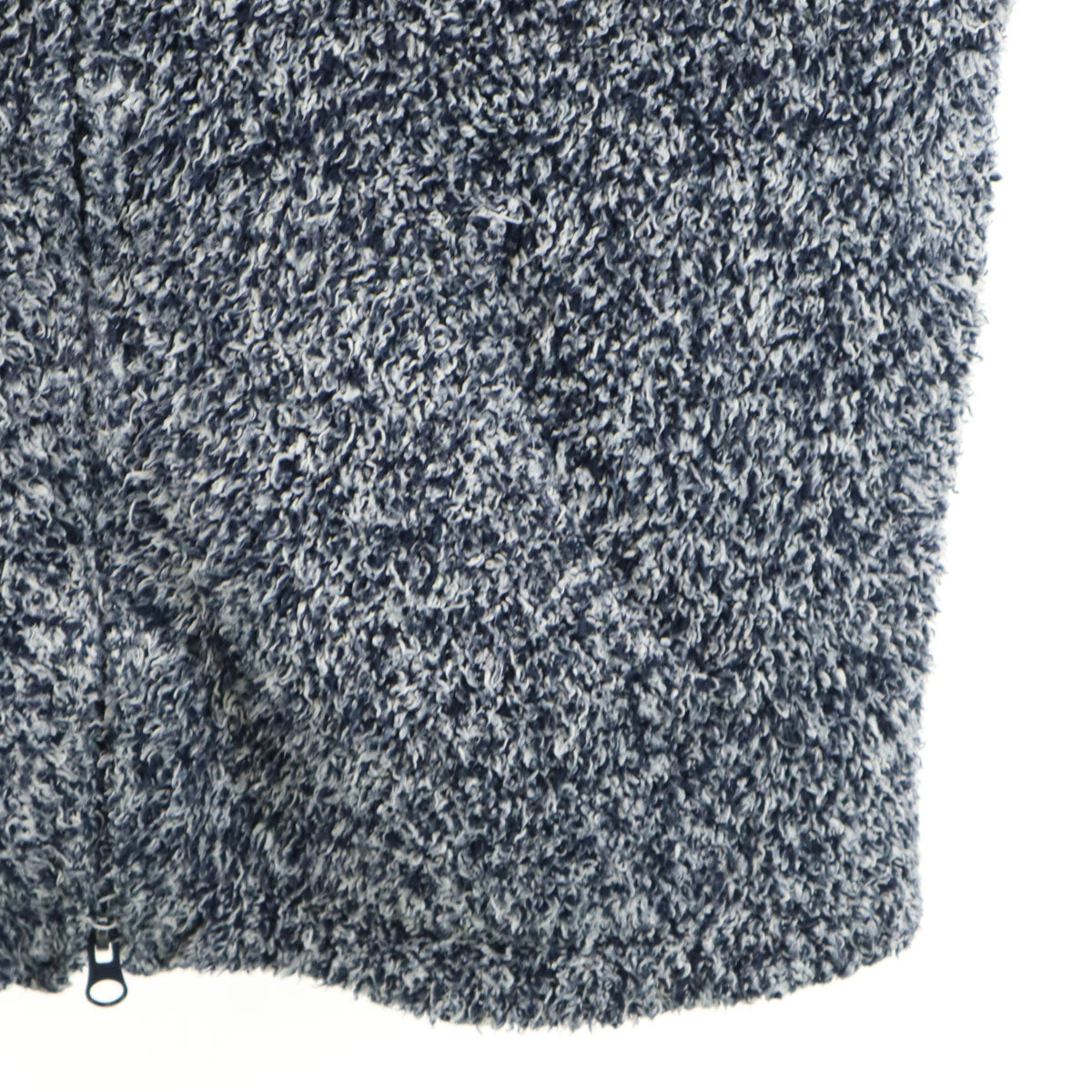 BAREFOOT DREAMS ベアフットドリームズ COZYCHIC 長袖 ジップパーカー M ネイビー ふわもこ メンズ