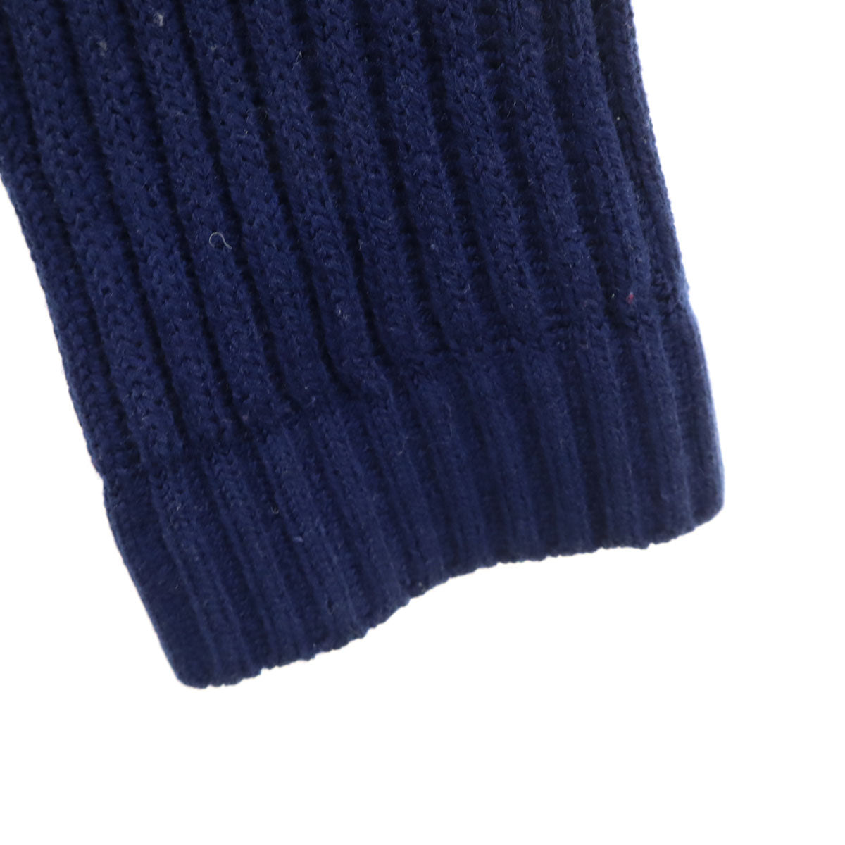 MONTGOMERY WARD モンゴメリーワード 70s ヴィンテージ 長袖 ニット ジャケット 36 ネイビー レディース