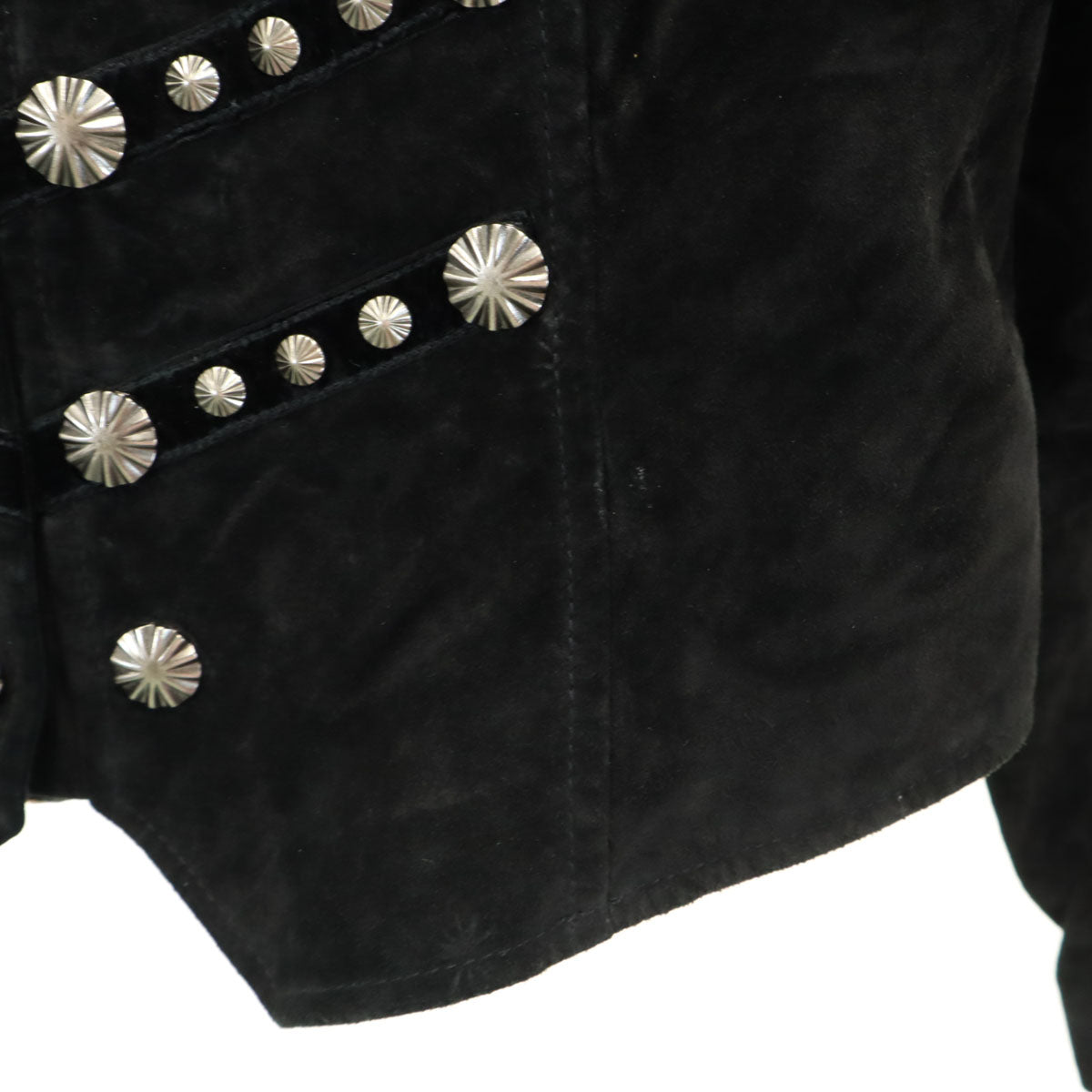 Cripple Creek クリップルクリーク 90s 00s オールド スウェード ジャケット M ブラック レザー レディース