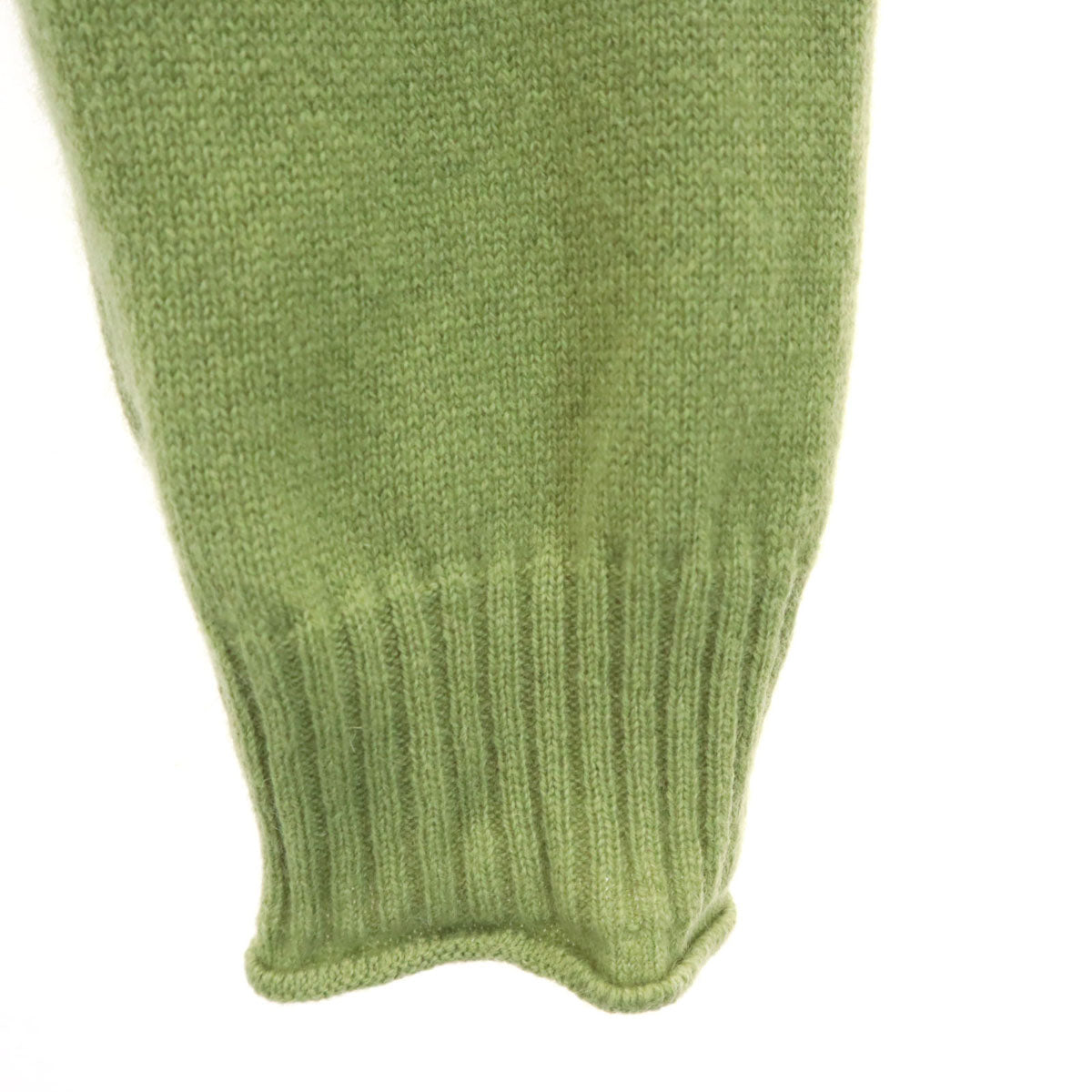 MAX&CO マックスアンドコー カシミヤ 長袖 タートルネック ニット S グリーン系 セーター レディース