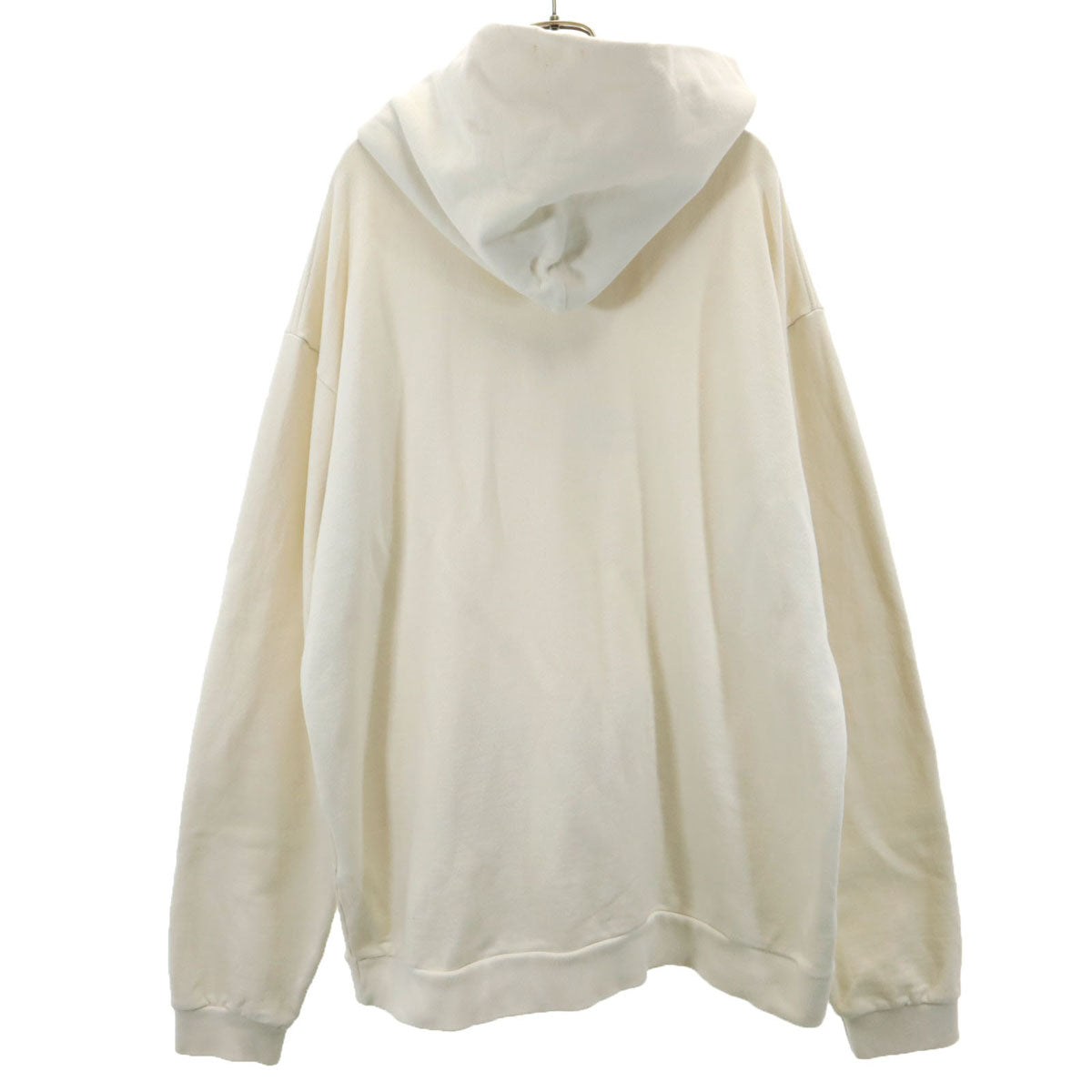 Mr.Saturday ミスターサタデー USA製 タトラス 長袖 スウェットパーカー L オフホワイト メンズ