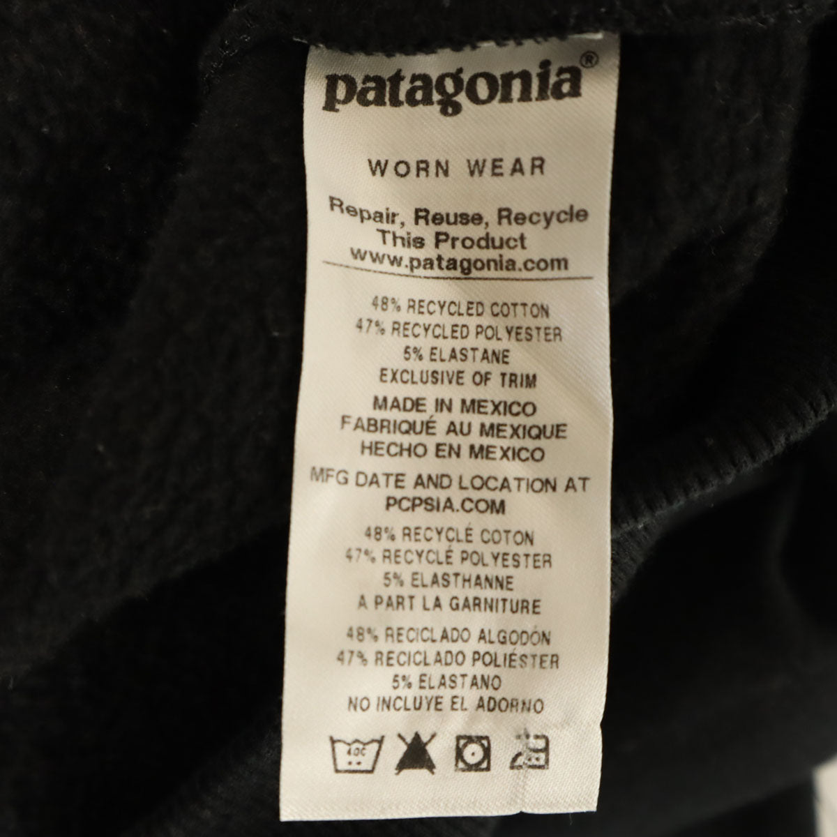 patagonia パタゴニア アウトドア STY39566FA19 長袖 スウェットパーカー L ブラック系 レディース
