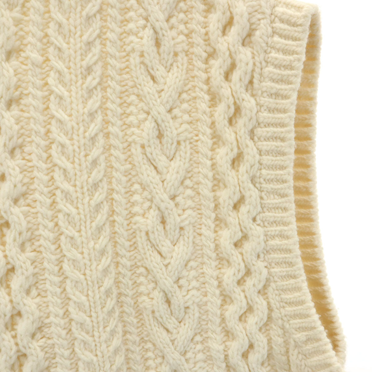 AURALEE オーラリー 日本製 ベスト 1 オフホワイト メンズ