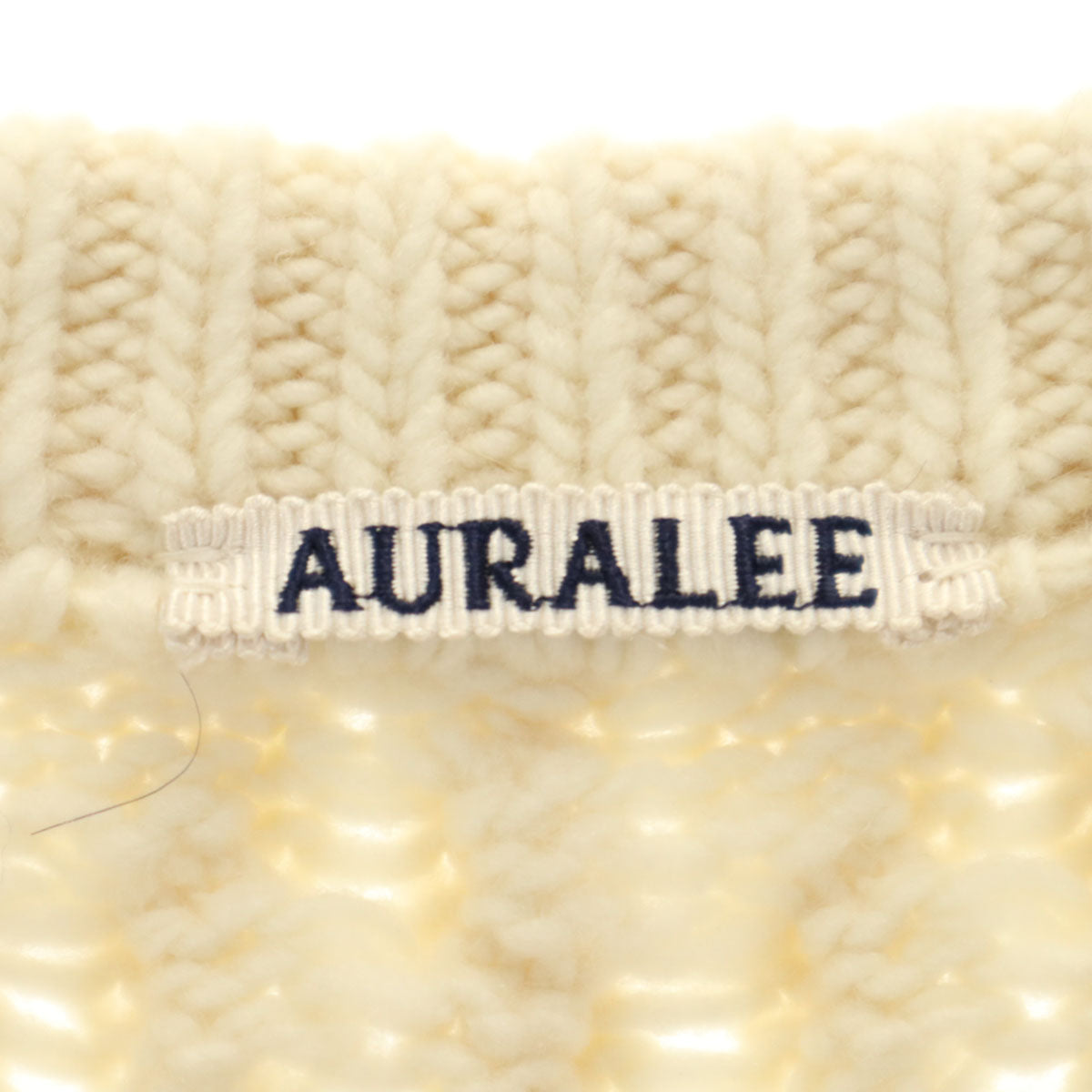 AURALEE オーラリー 日本製 ベスト 1 オフホワイト メンズ