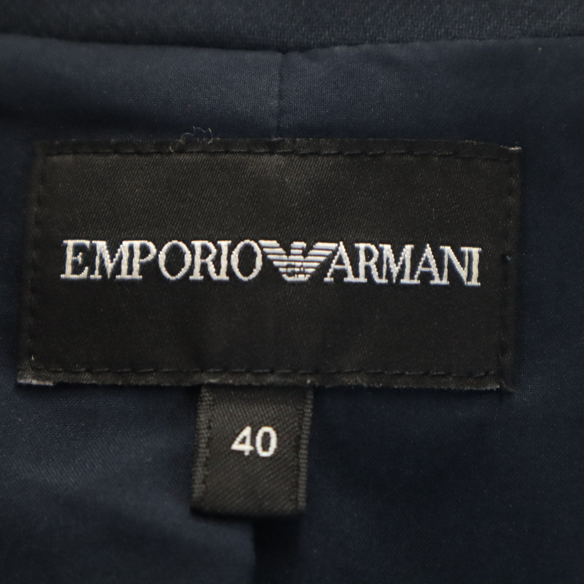 Emporio Armani エンポリオアルマーニ 長袖 ジャケット 40 ネイビー系 レディース