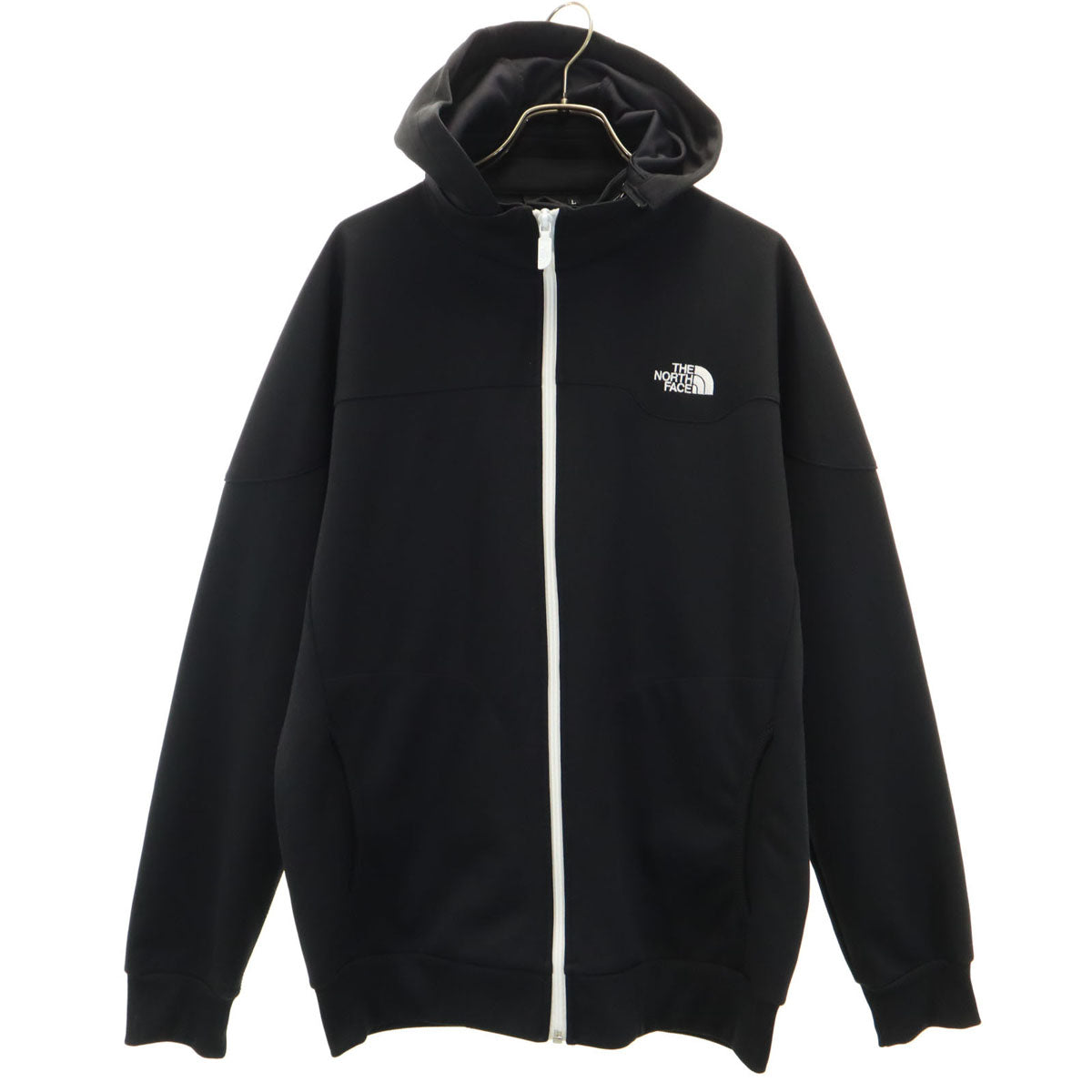 THE NORTH FACE ノースフェイス アウトドア ジップパーカー L ブラック系 NT61845 メンズ
