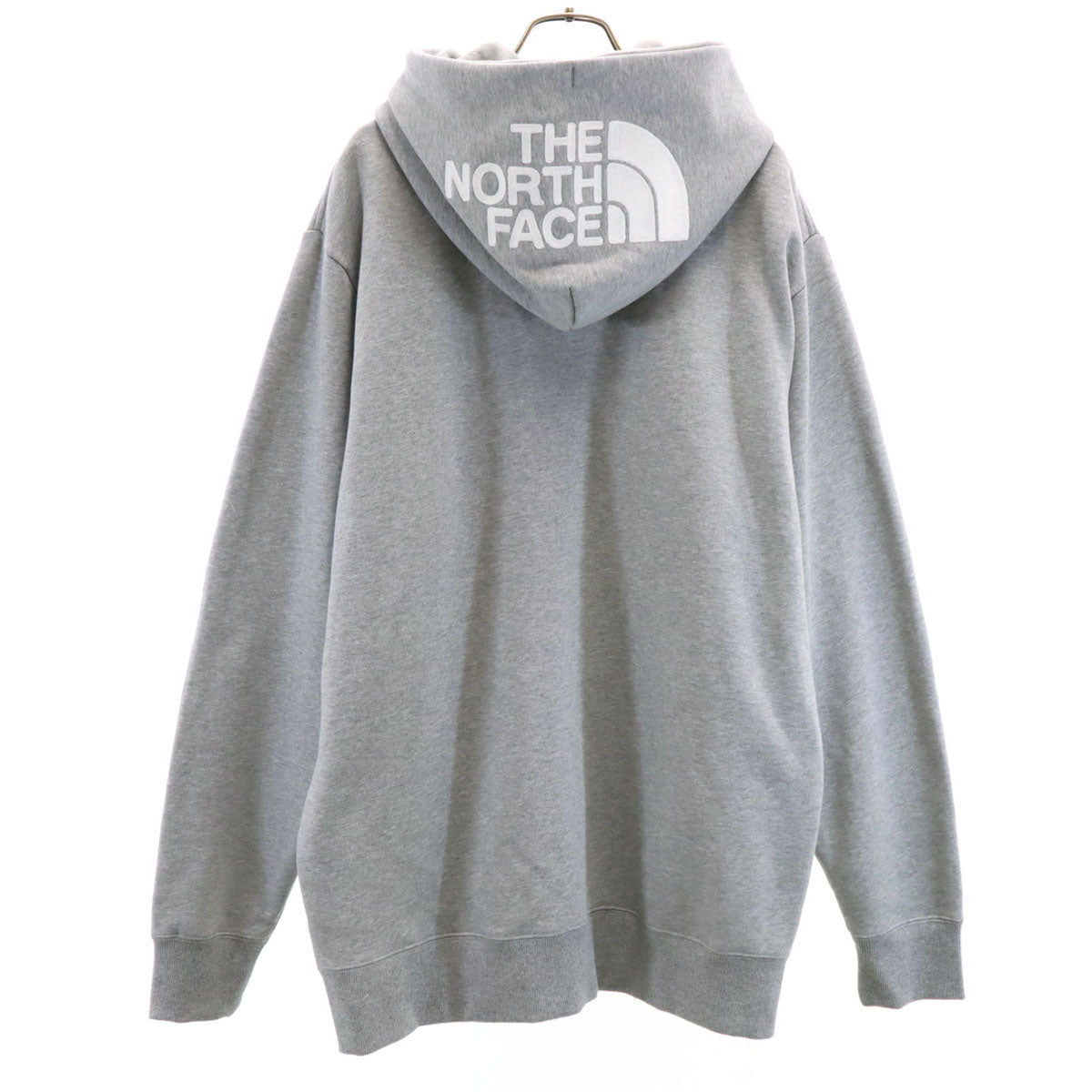 未使用 THE NORTH FACE ザノースフェイス 長袖 ジップパーカー XL グレー アウトドア NT12442 メンズ