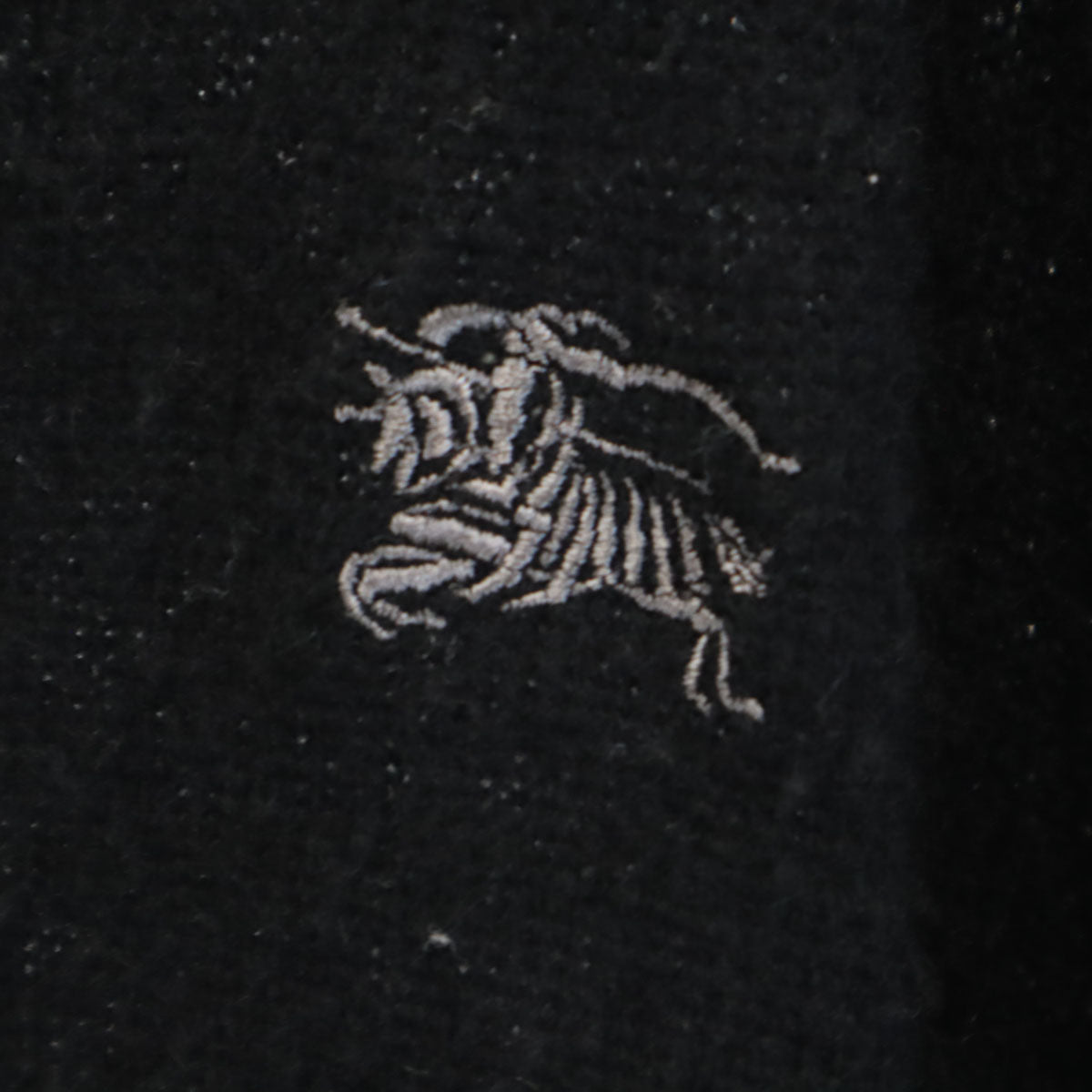 BURBERRY BLACK LABEL バーバリーブラックレーベル カシミヤブレンド 長袖 Vネック セーター 3 ブラック 三陽商会 メンズ