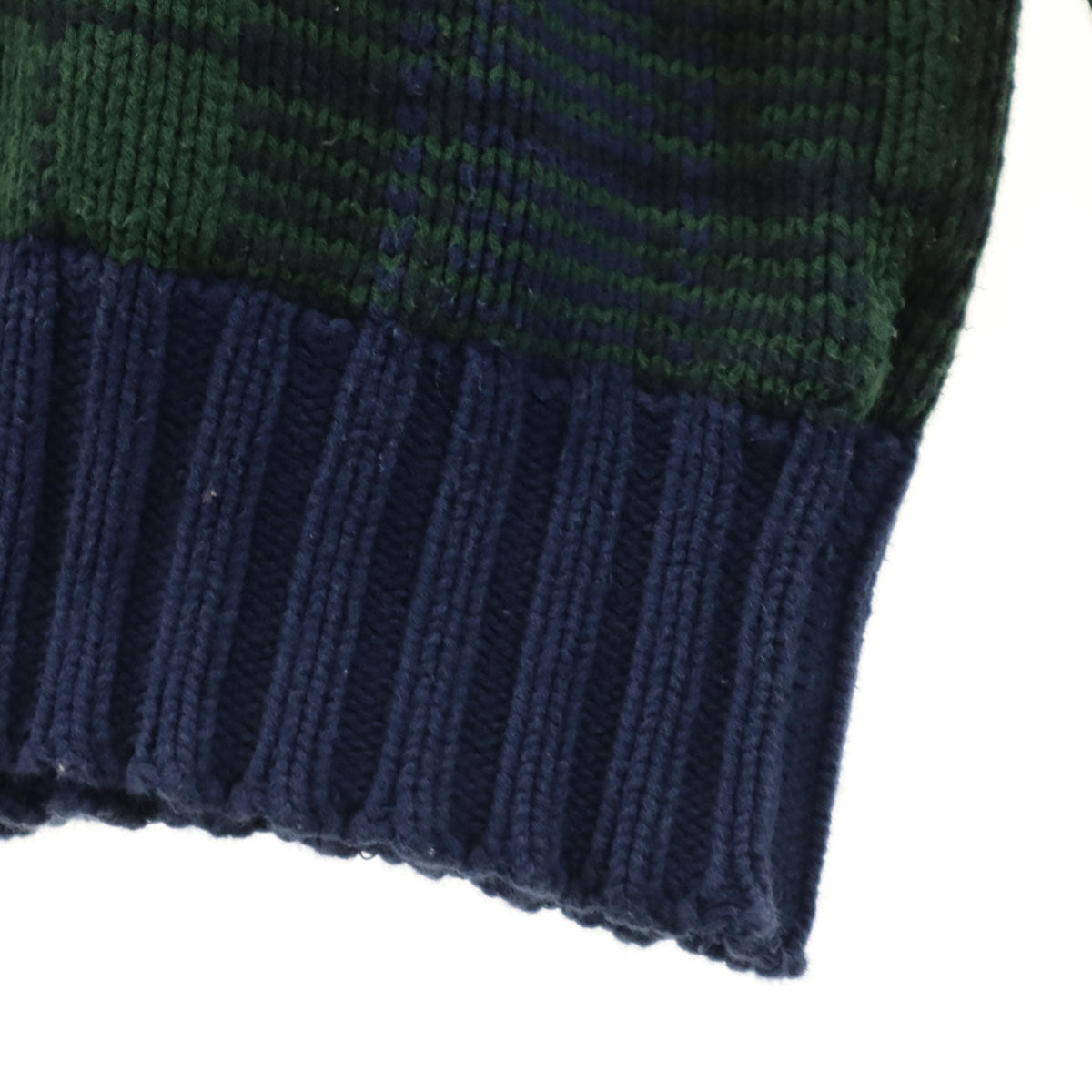 Polo by Ralph Lauren ポロバイラルフローレン 長袖 ニット ポロシャツ M ネイビー系 メンズ