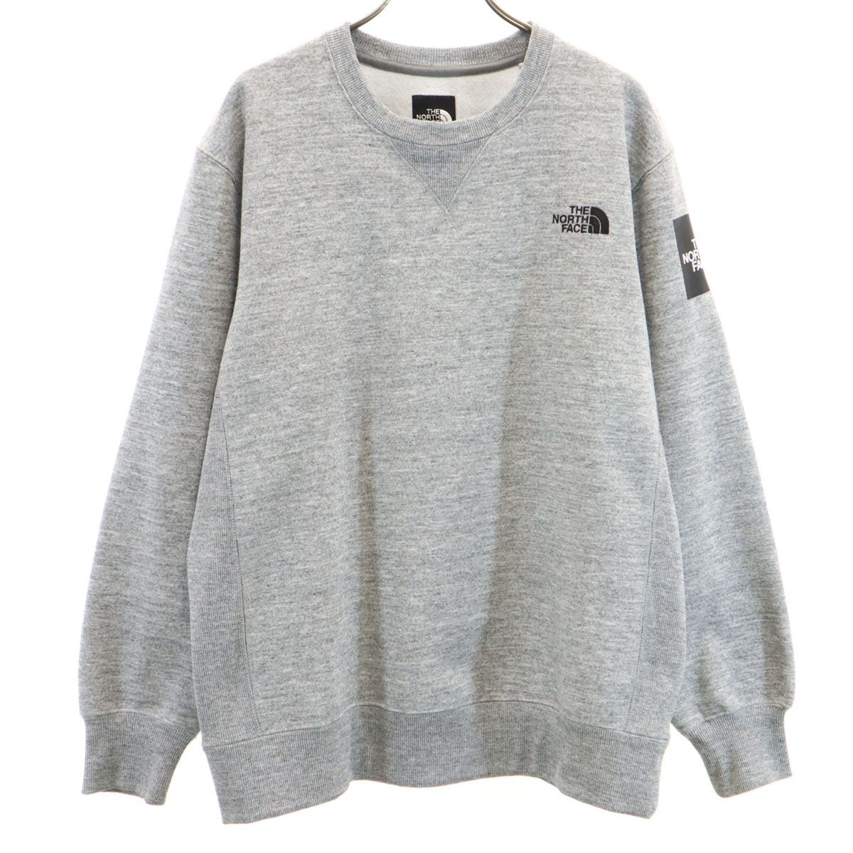 THE NORTH FACE ザノースフェイス 長袖 トレーナー XL グレー スウェット アウトドア NT61931 メンズ