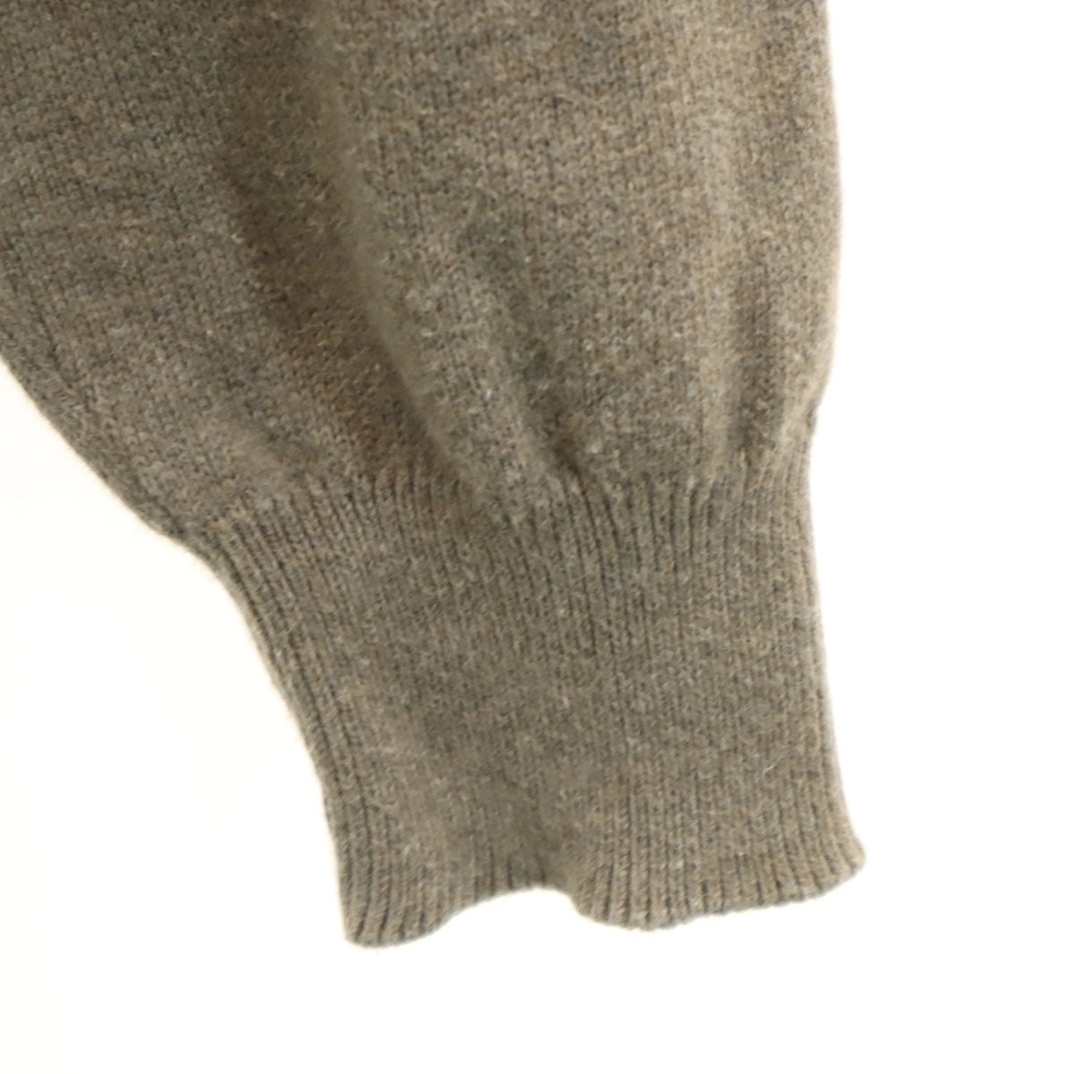 Eddie Bauer エディーバウアー 90s オールド 黒タグ 長袖 Vネック コットン セーター M ベージュ ニット アウトドア メンズ