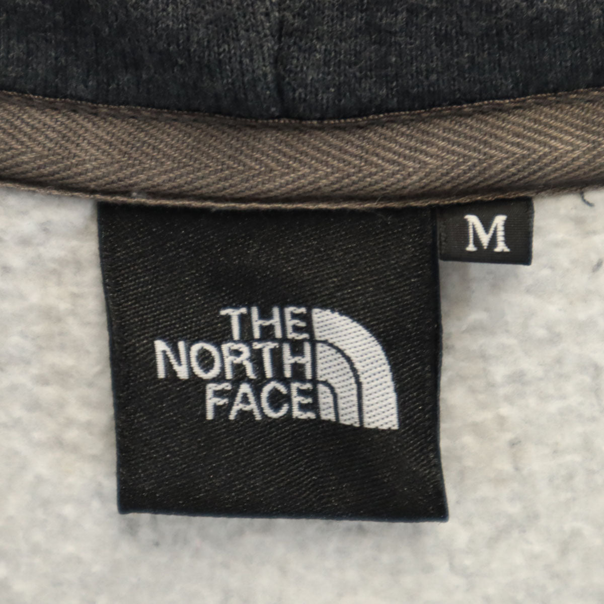 THE NORTH FACE ノースフェイス 長袖 リアビュー フルジップ フーディ ジップパーカー M ダークグレー アウトドア NT11530 裏起毛 メンズ