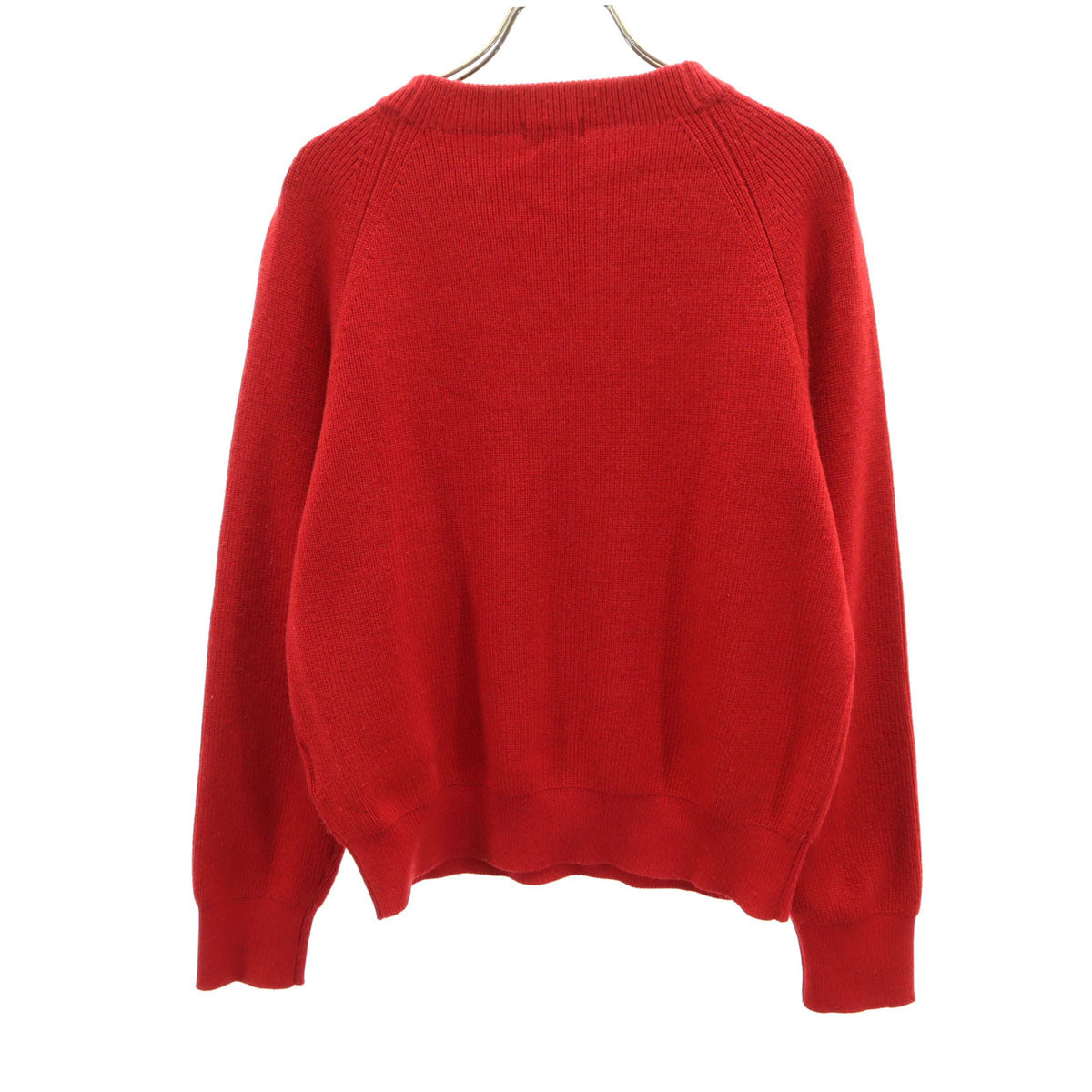 MACKINTOSH PHILOSOPHY マッキントッシュフィロソフィー ウールブレンド 長袖 セーター 38 レッド 三陽商会 ニット レディース
