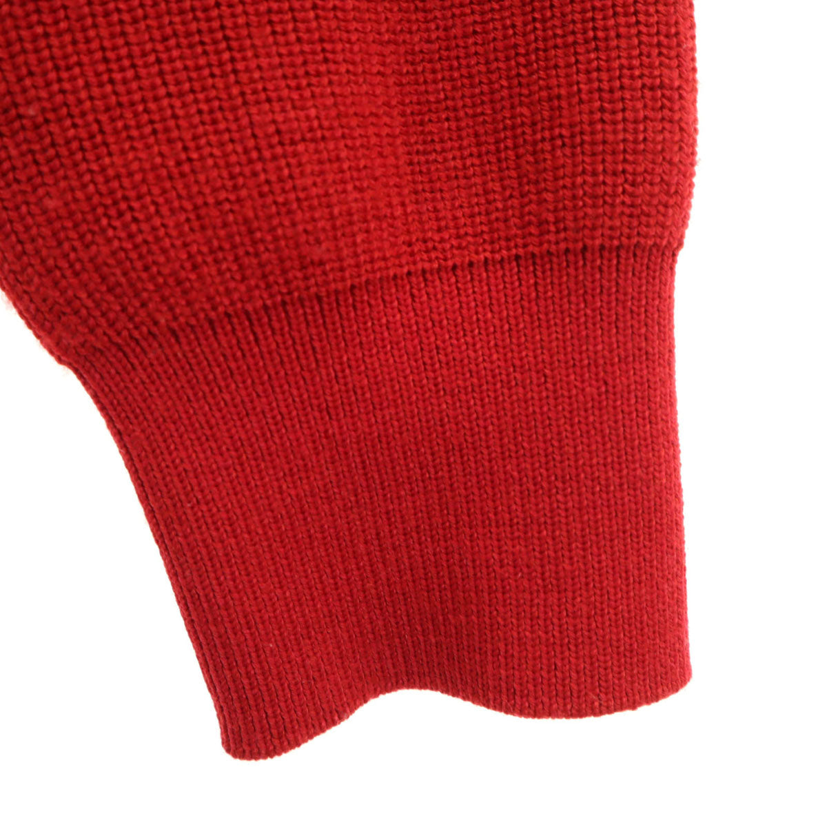 MACKINTOSH PHILOSOPHY マッキントッシュフィロソフィー ウールブレンド 長袖 セーター 38 レッド 三陽商会 ニット レディース