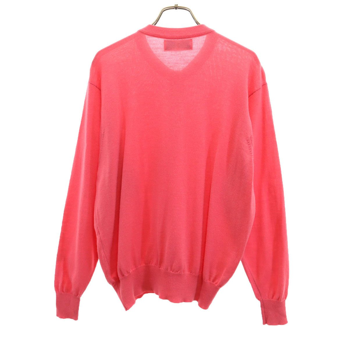 BALLANTYNE バランタイン ウール 100% ニットカーディガン 42 ピンク レディース