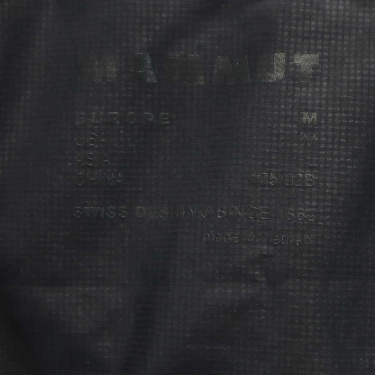 Mammut マムート ウインドブレーカー L ネイビー系 アウトドア メンズ