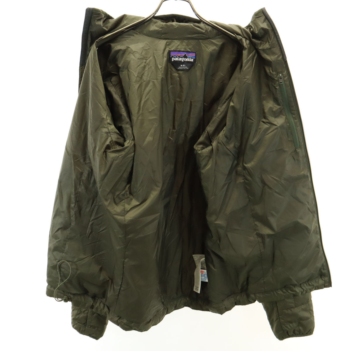 patagonia パタゴニア ナノ パフ フィッツロイ トラウト ジャケット M カーキ 84455FA22 アウトドア 中綿 キルティング ポケッタブル メンズ