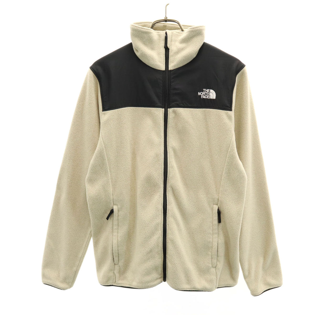 THE NORTH FACE ノースフェイス マウンテンバーサマイクロ フリースジャケット L ベージュ NLW72104 アウトドア レディース