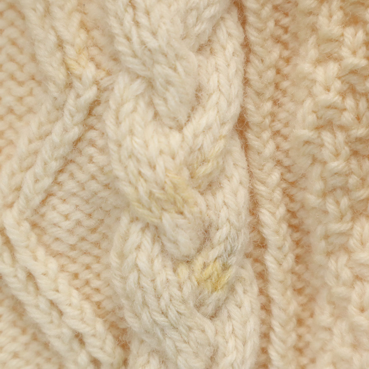 80s 90s オールド 長袖 ニット カーディガン アイボリー系 レディース