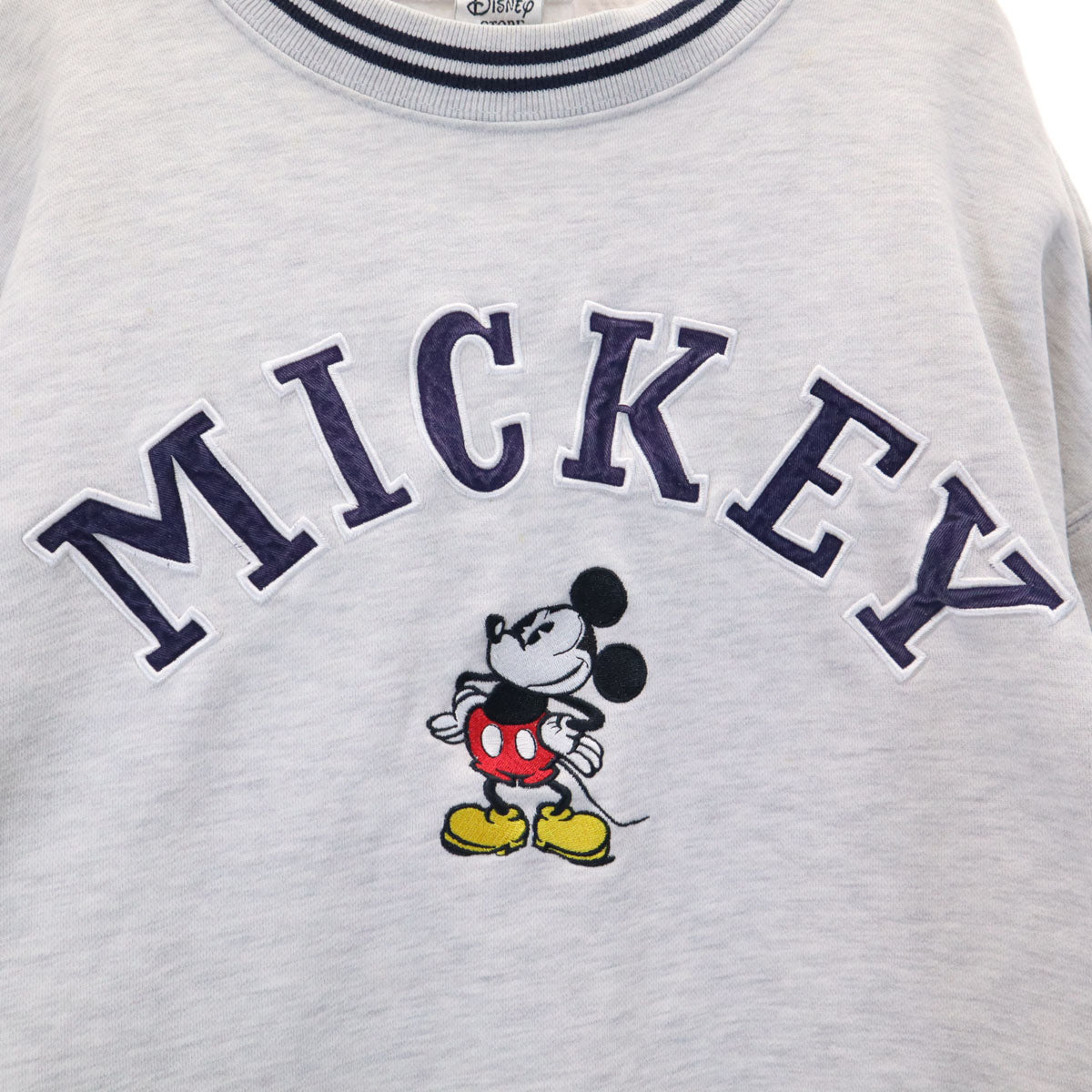 The Disney Store ディズニーストア 90s 00s オールド 長袖 スウェット L グレー系 トレーナー レディース