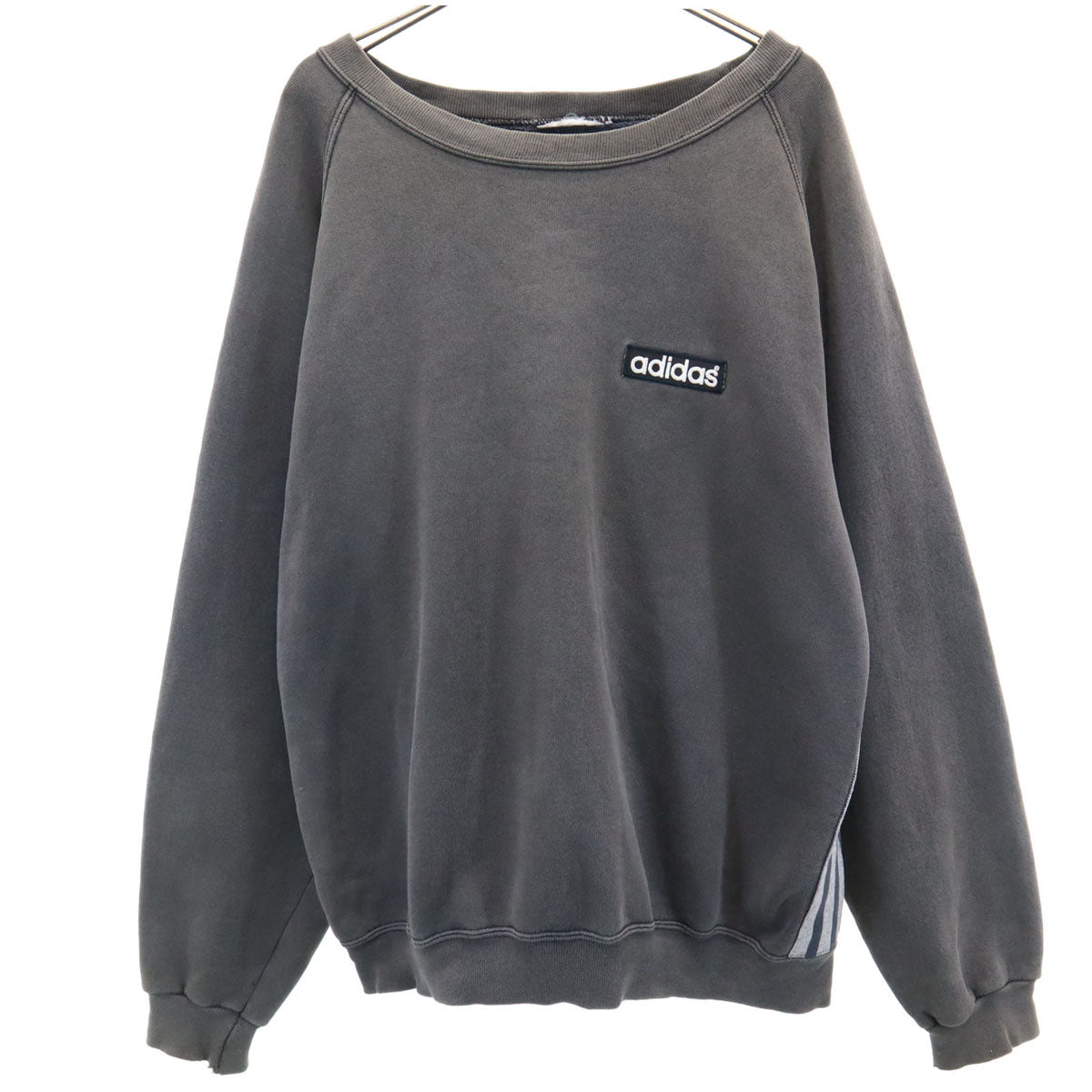 adidas アディダス オールド 長袖 スウェット グレー系 トレーナー メンズ