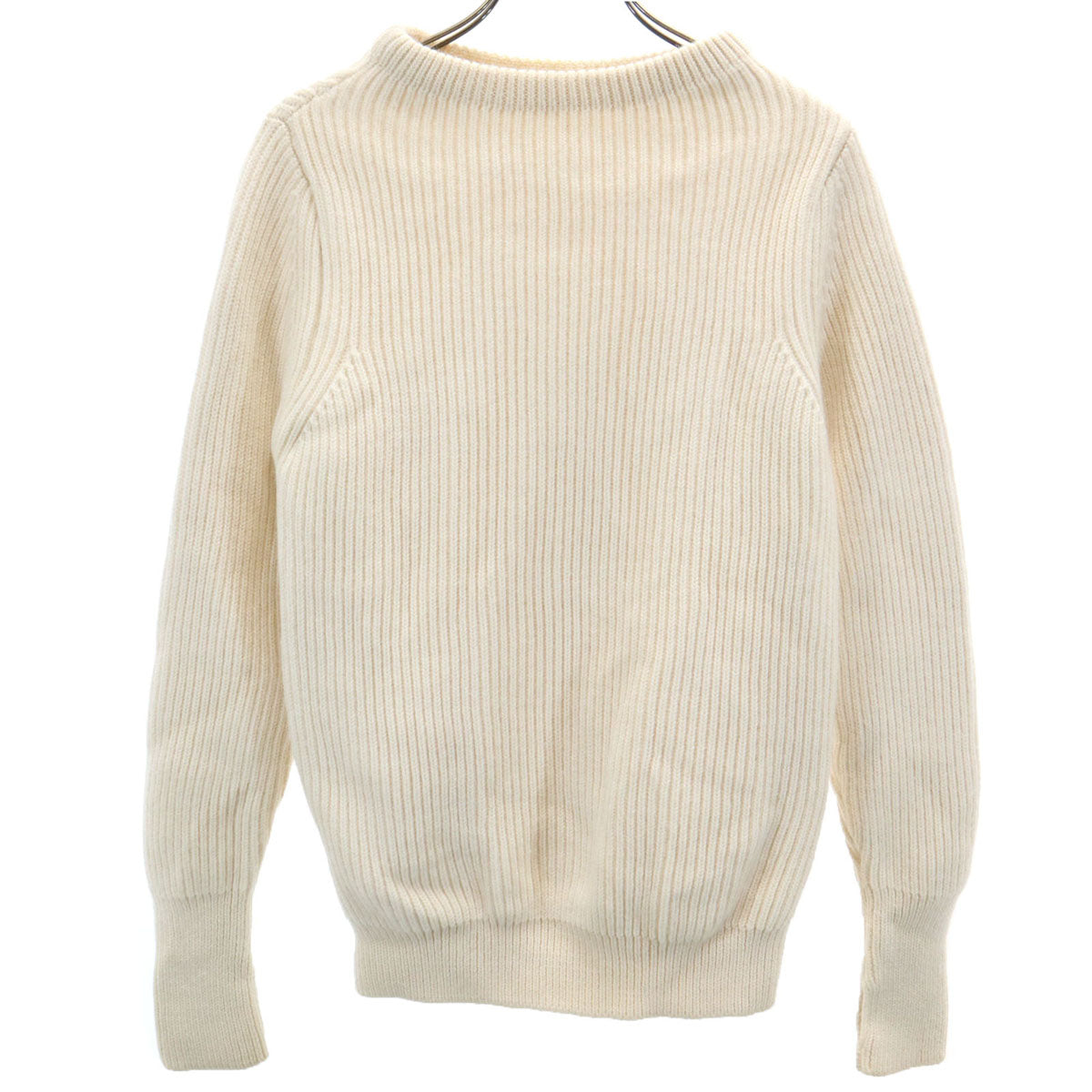 ANDERSEN-ANDERSEN アンデルセンアンデルセン イタリア製 ウール 長袖 ボトルネック ニット XXS ホワイト系 セーター メンズ