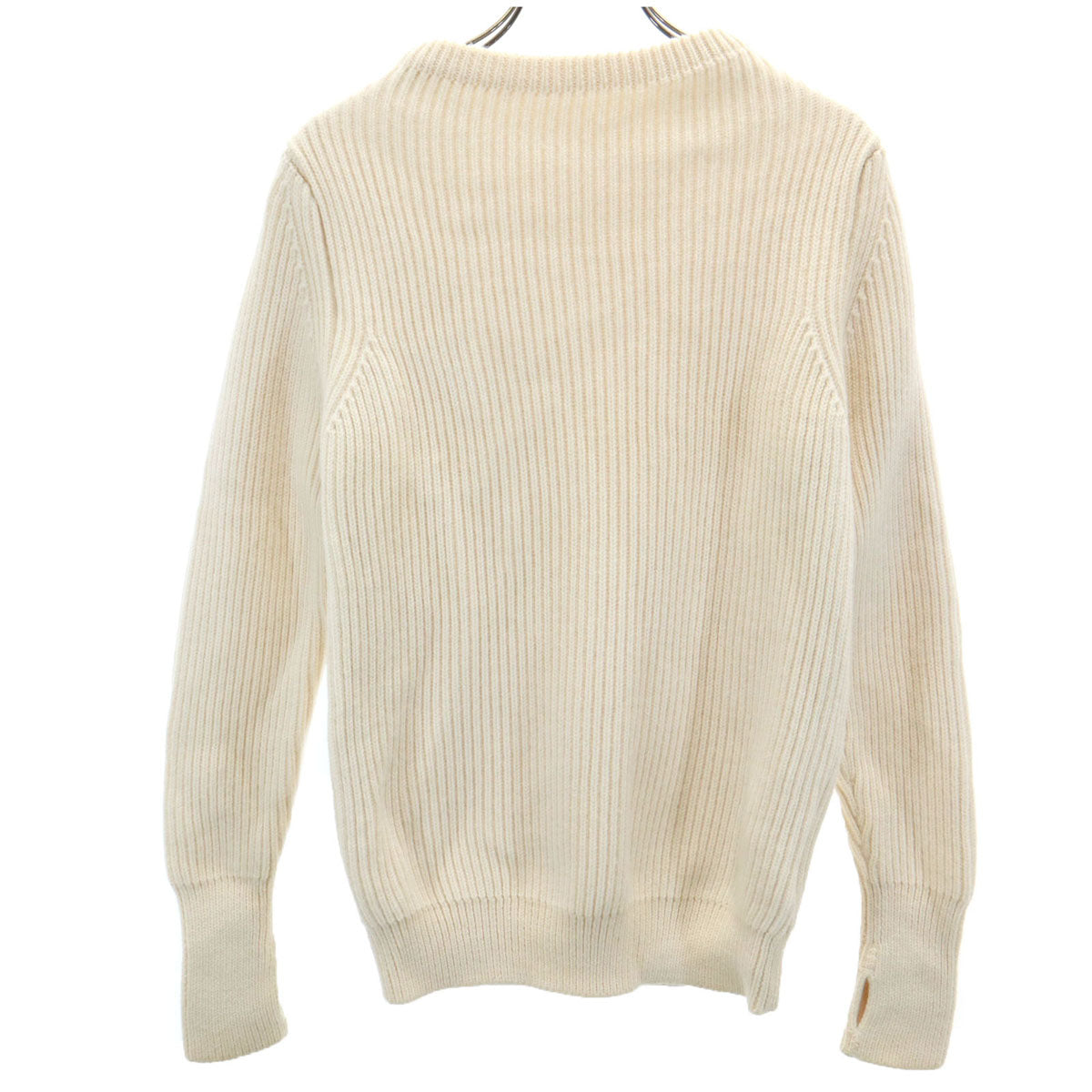 ANDERSEN-ANDERSEN アンデルセンアンデルセン イタリア製 ウール 長袖 ボトルネック ニット XXS ホワイト系 セーター メンズ