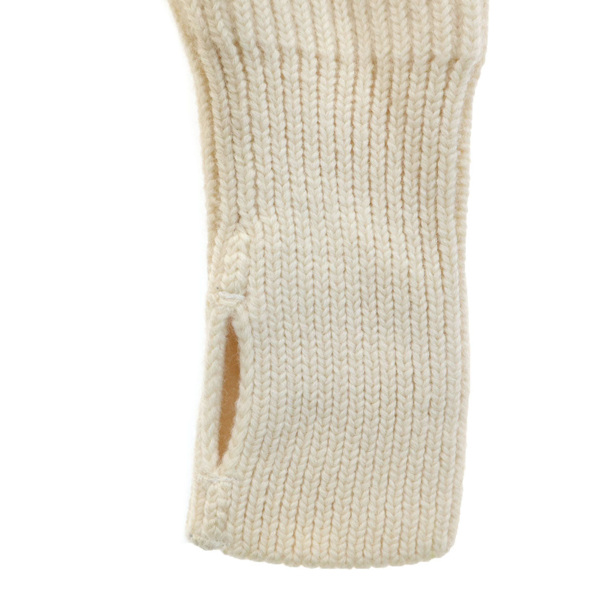 ANDERSEN-ANDERSEN アンデルセンアンデルセン イタリア製 ウール 長袖 ボトルネック ニット XXS ホワイト系 セーター メンズ